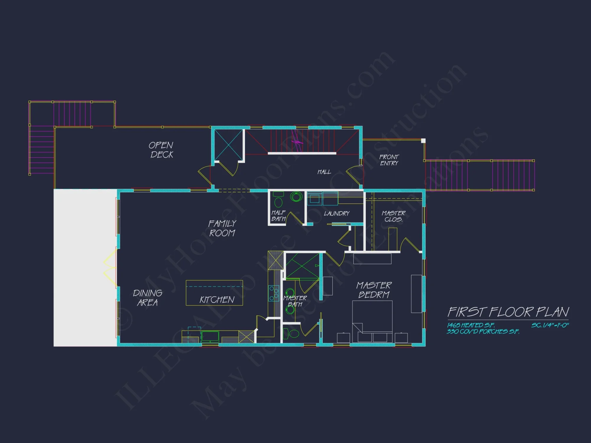 Elegant house Plan with 2-Story CAD Blueprint & Modern Designs