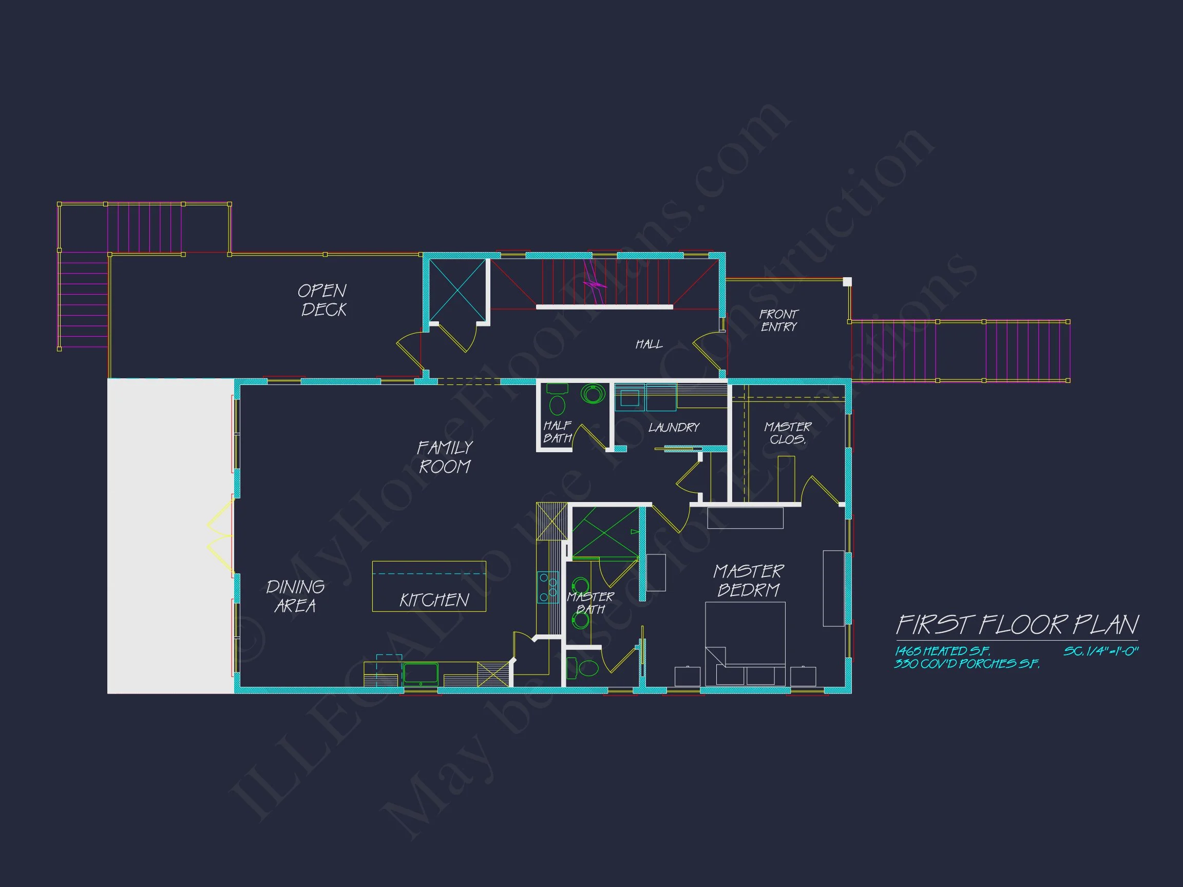 Elegant house Plan with 2-Story CAD Blueprint & Modern Designs