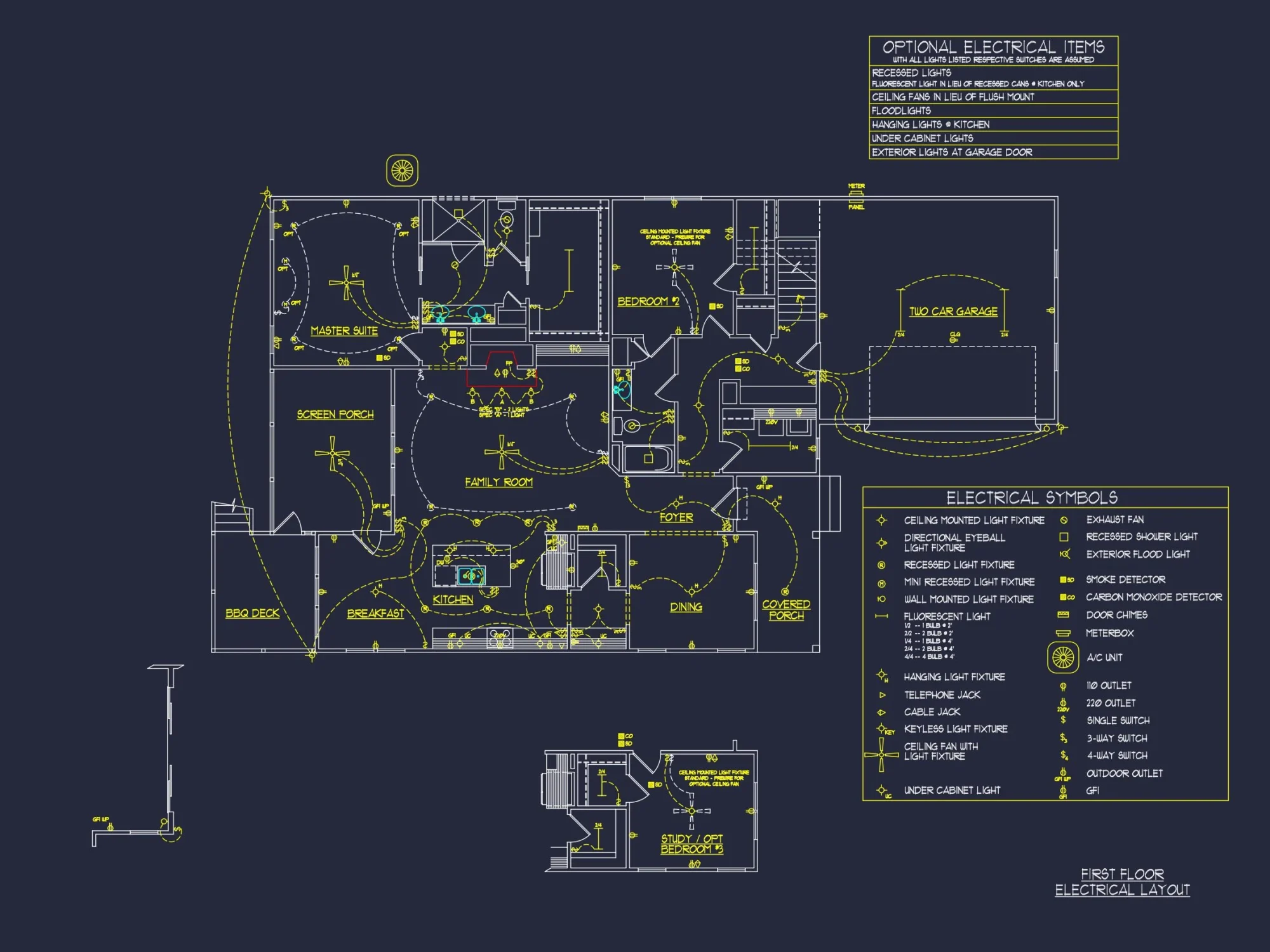 Beautiful house Plan with Detailed CAD Blueprints & Floor Designs