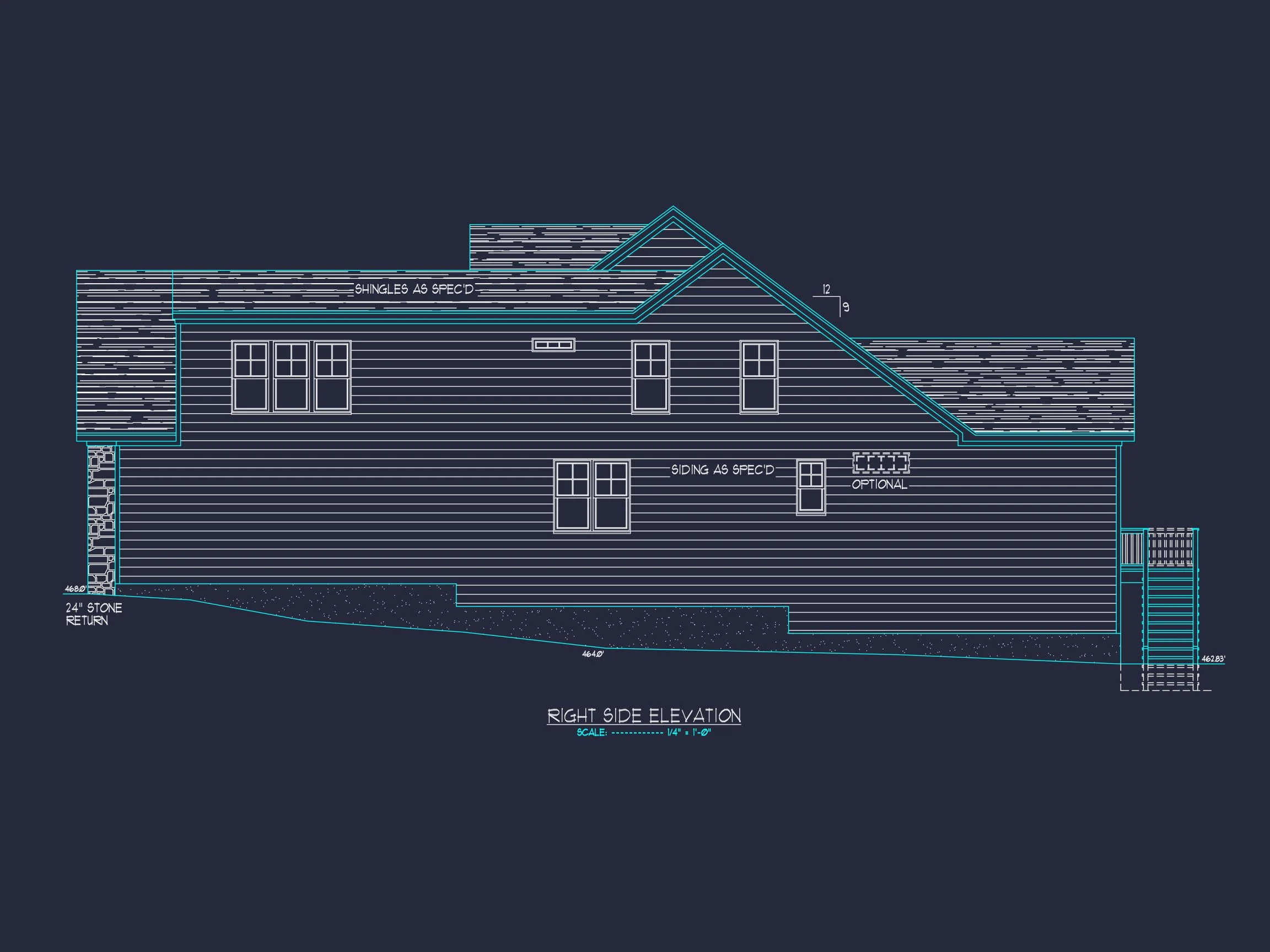 Beautiful house Plan with Detailed CAD Blueprints & Floor Designs