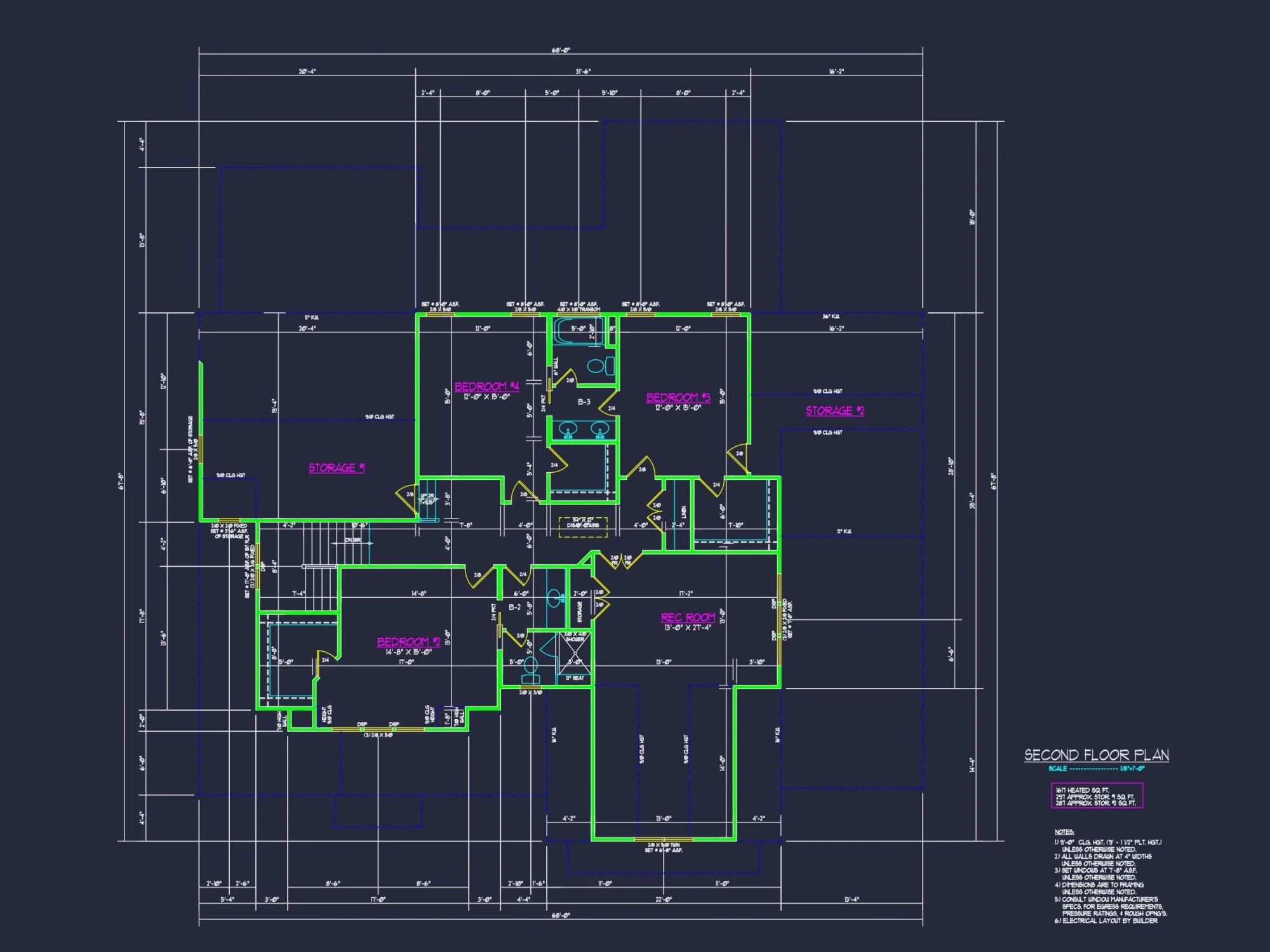 Modern Craftsman house Plan with Spacious 2-Story Designs