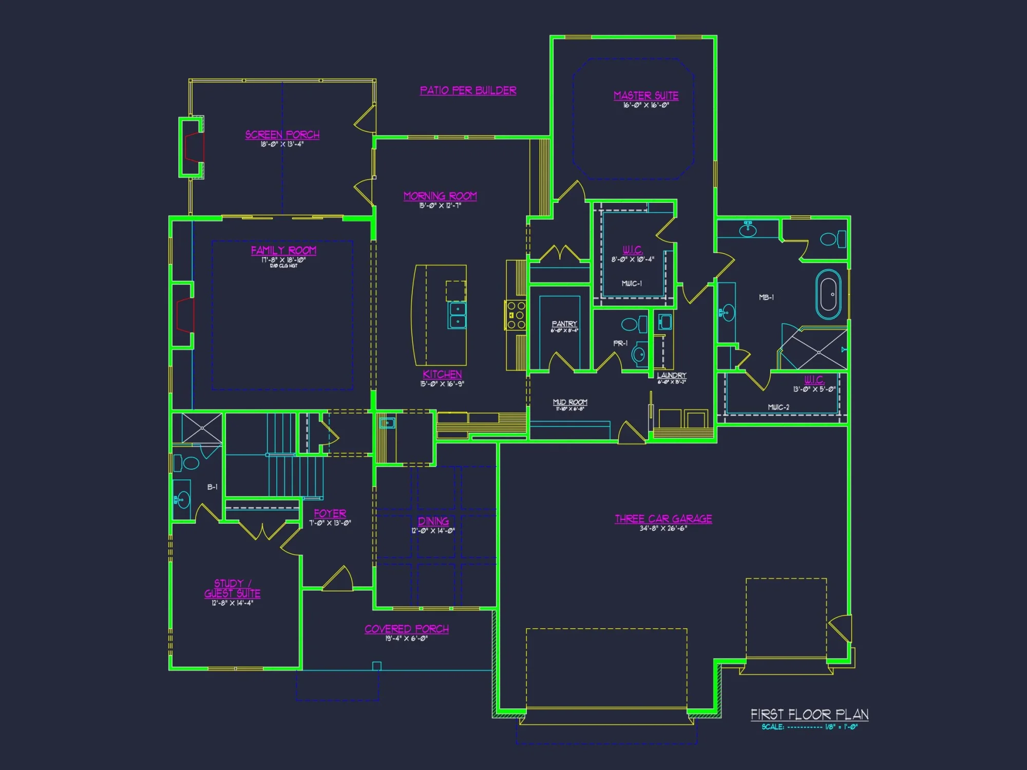 Modern Craftsman house Plan with Spacious 2-Story Designs