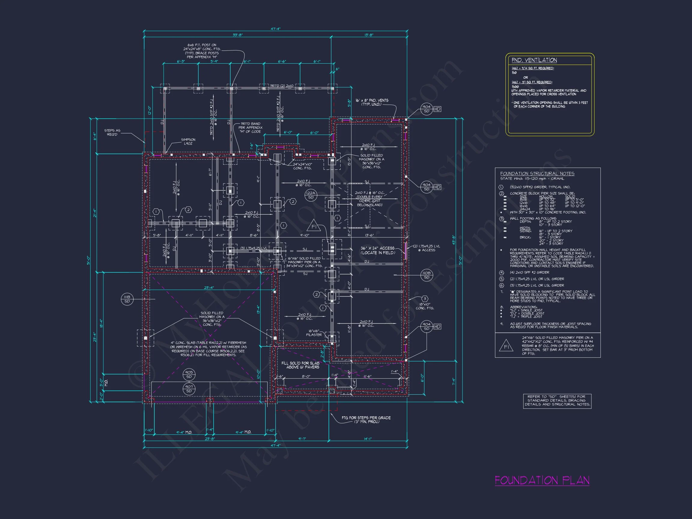 20-1484 HOUSE PLAN - 3-Bedroom House Plan with Traditional Design and CAD Blueprint 27 3-Bedroom house Plan with Traditional Design and CAD Blueprint