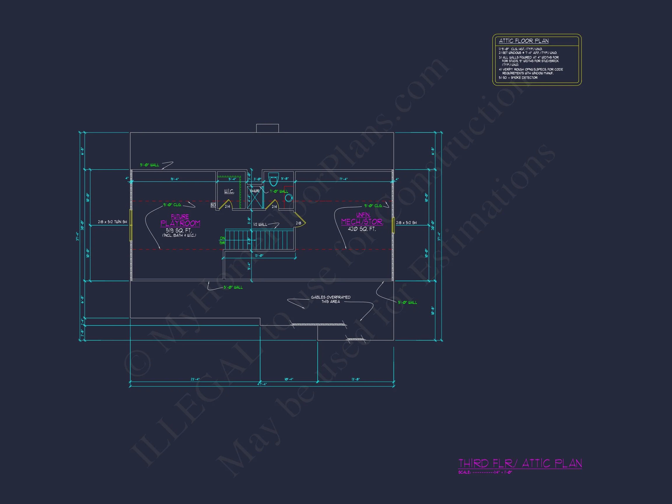 20-1484 HOUSE PLAN - 3-Bedroom House Plan with Traditional Design and CAD Blueprint 26 3-Bedroom house Plan with Traditional Design and CAD Blueprint