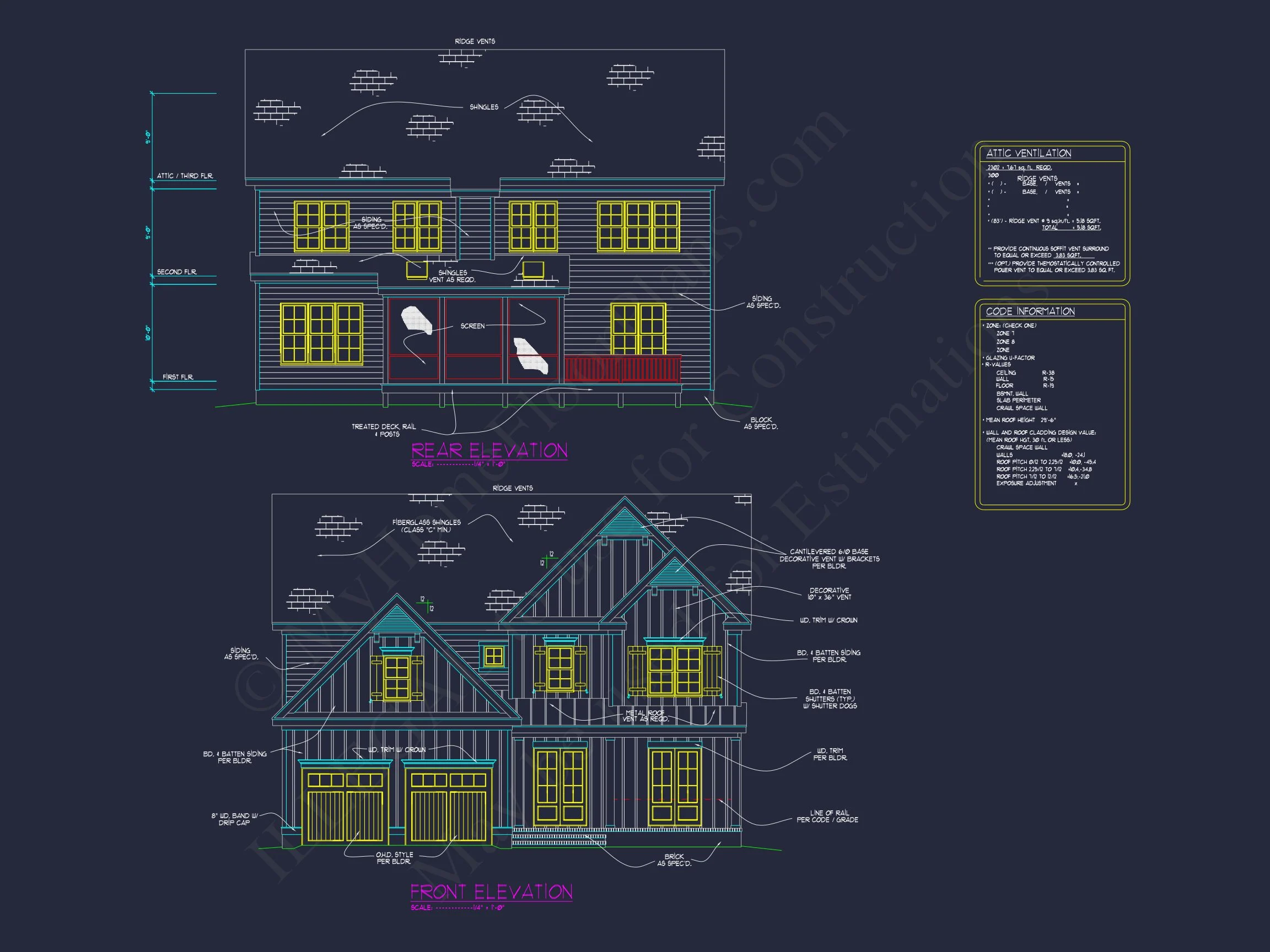 20-1484 HOUSE PLAN - 3-Bedroom House Plan with Traditional Design and CAD Blueprint 20 3-Bedroom house Plan with Traditional Design and CAD Blueprint
