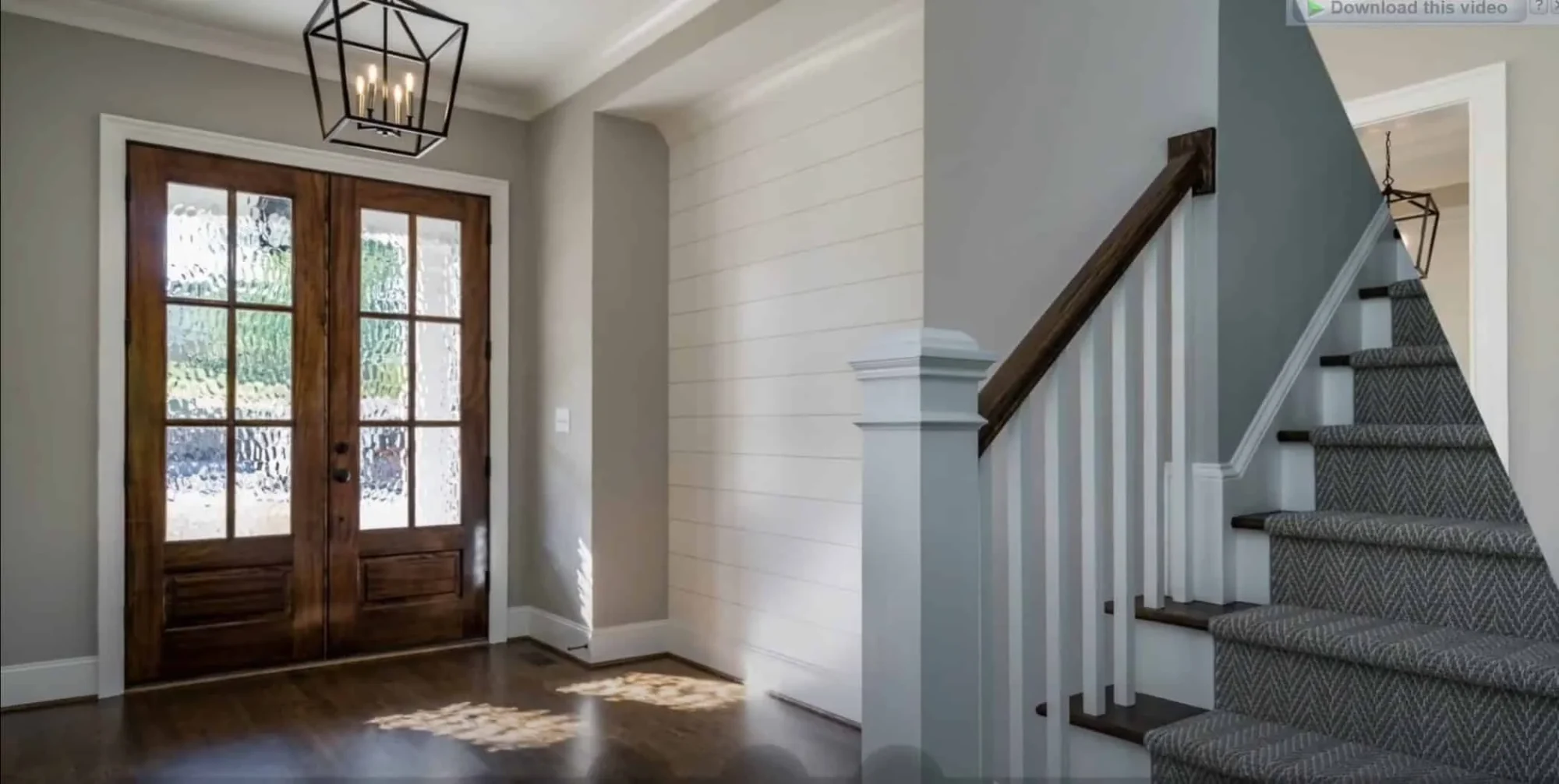 3-Bedroom house Plan with Traditional Design and CAD Blueprint