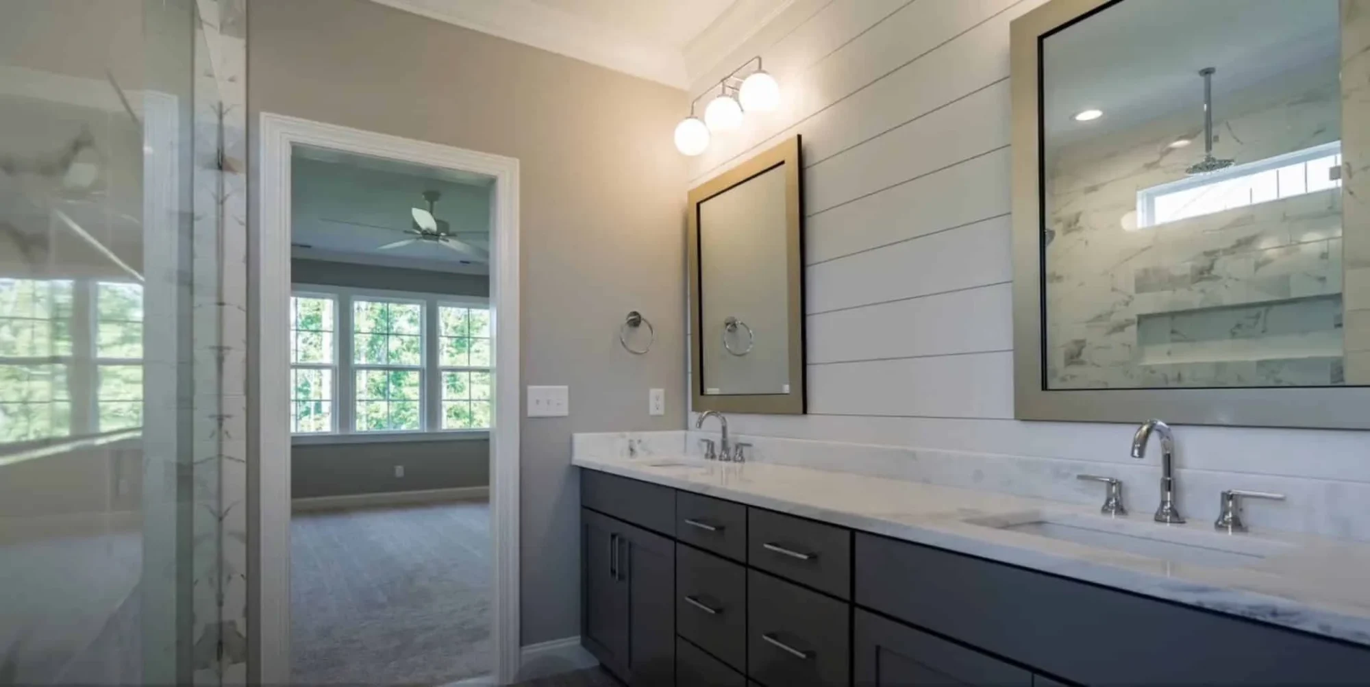 3-Bedroom house Plan with Traditional Design and CAD Blueprint