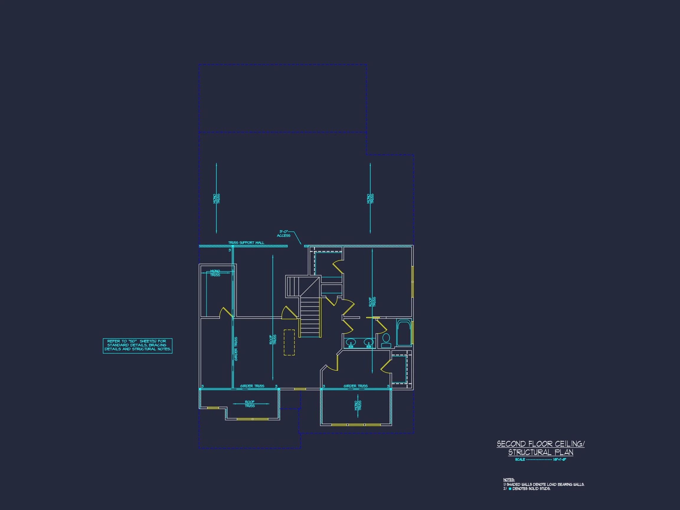 20-1480 HOUSE PLAN - Modern House Plan with Floor Blueprint, CAD Designs & Architecture 15 Modern house Plan with Floor Blueprint, CAD Designs & Architecture