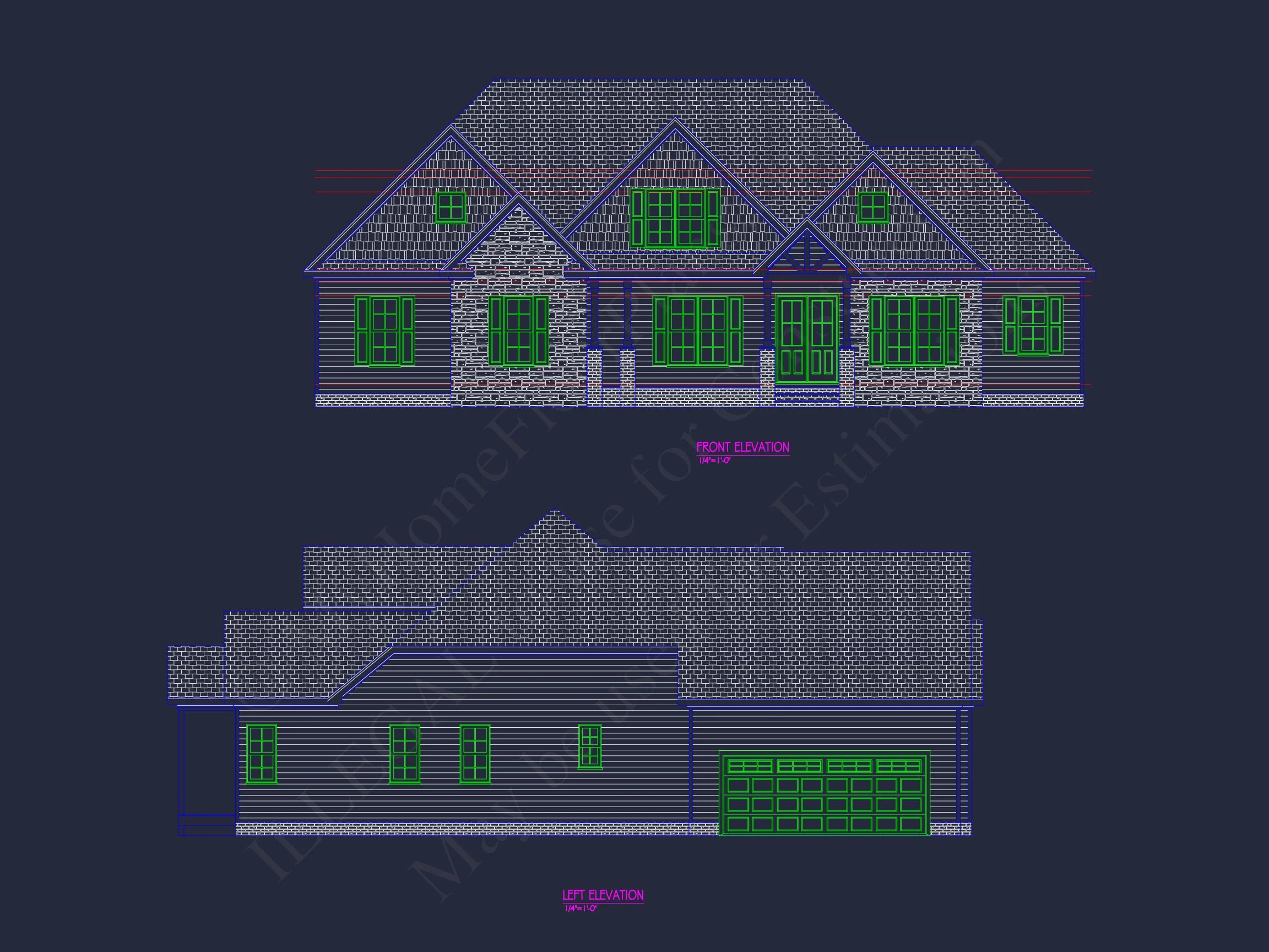 Craftsman house Plan with Spacious Layout and CAD Designs