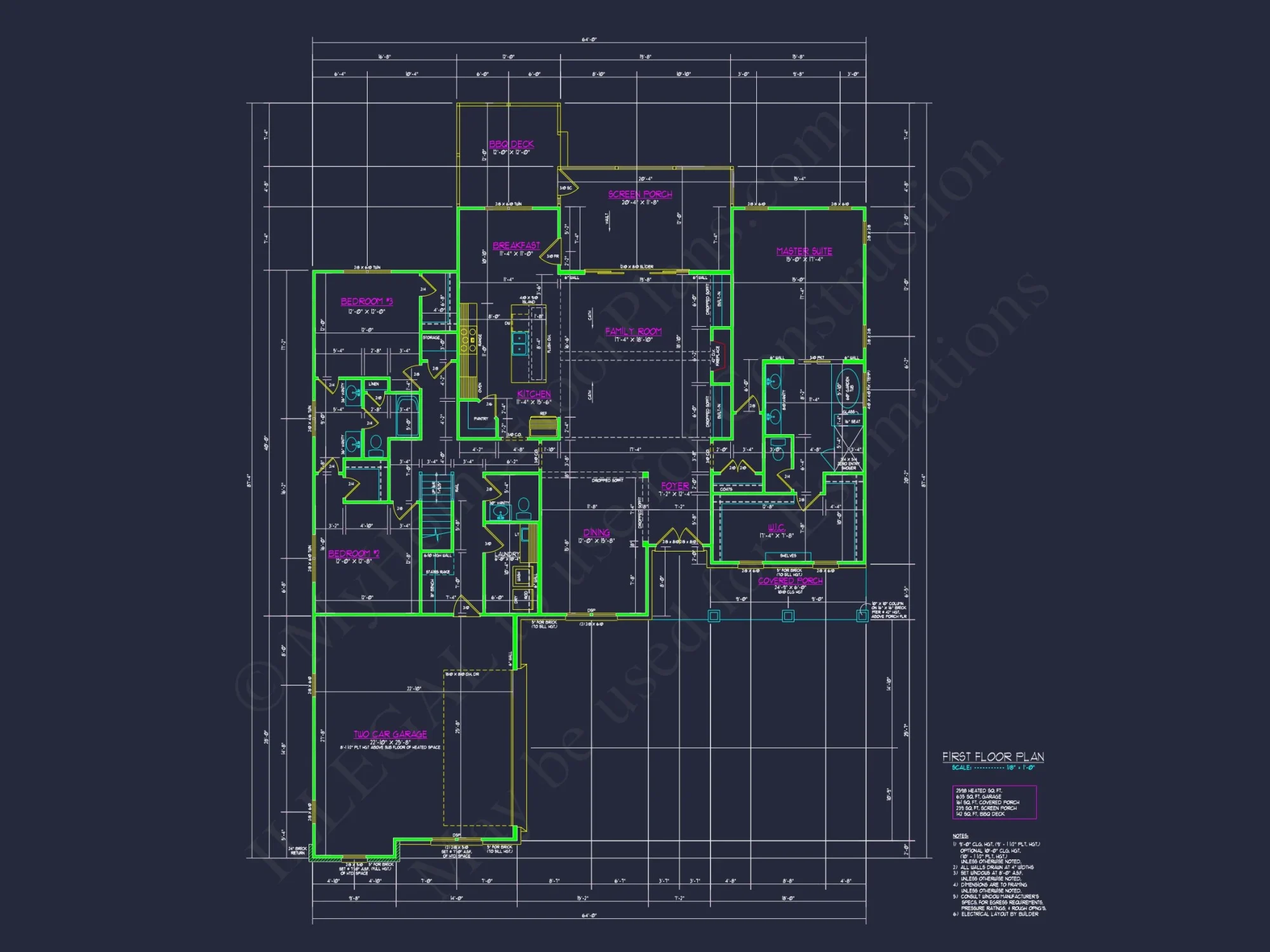 Modern Craftsman house Plan with Spacious Floor Designs