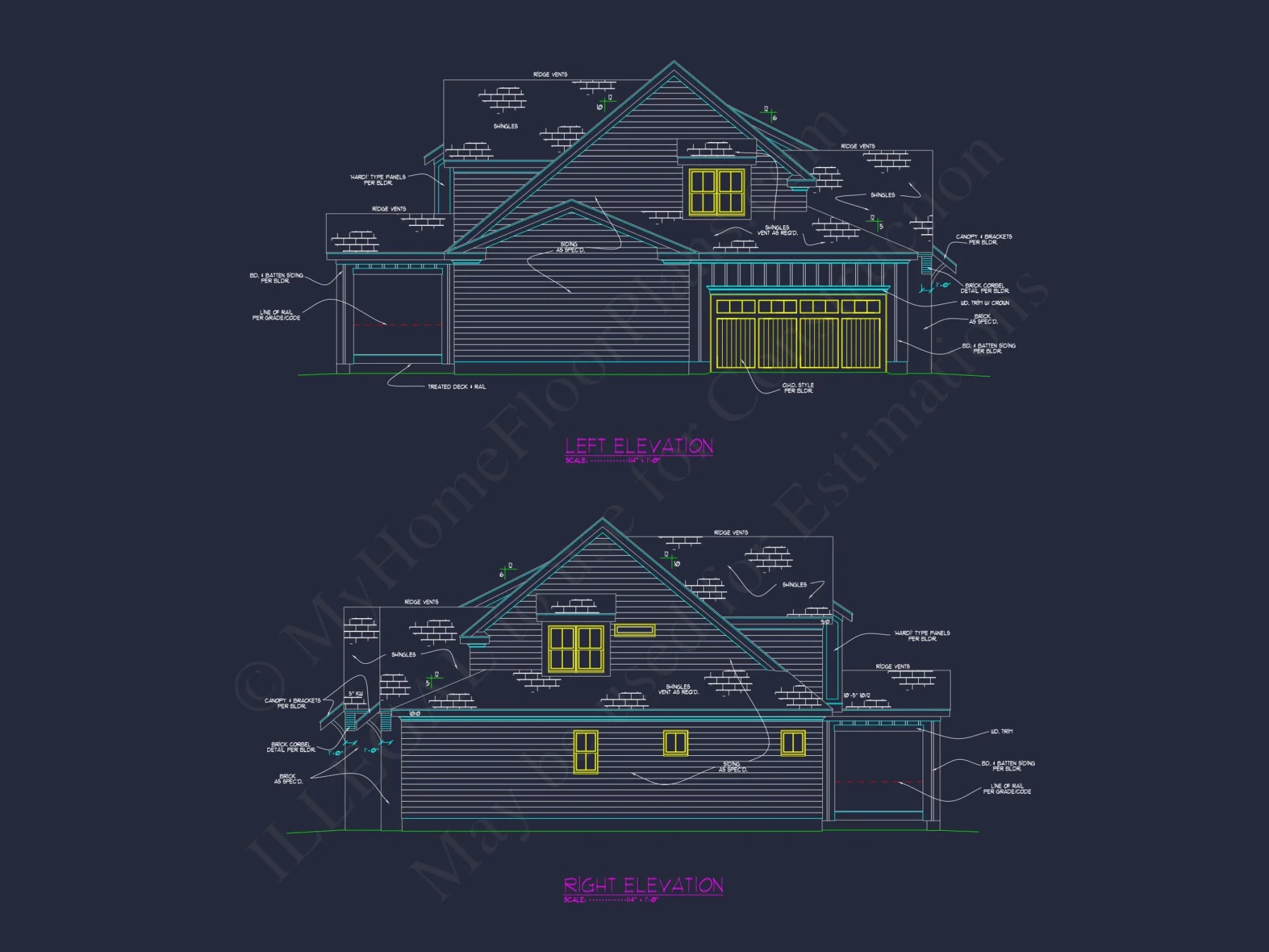 Stunning house Floor Plan with CAD Architecture Designs