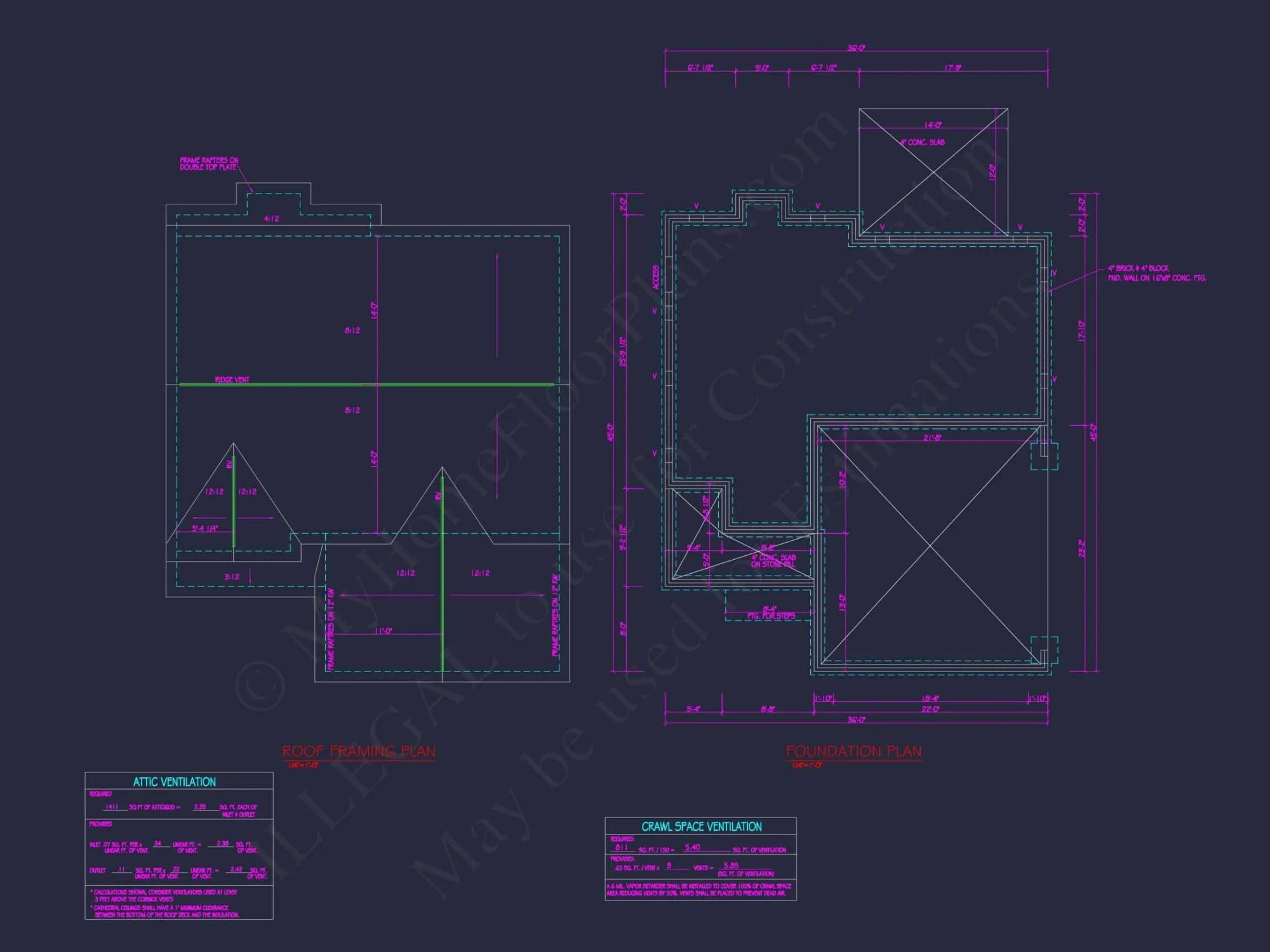 Charming house Floor Plan with CAD Designs and Architecture Blueprint