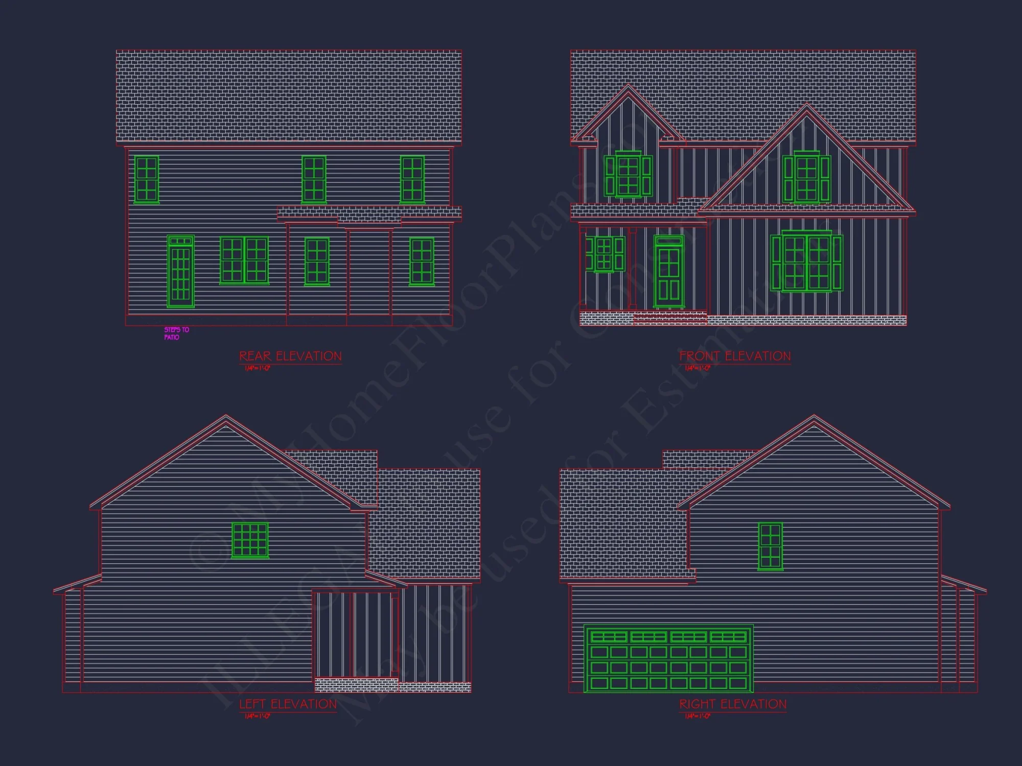 Charming house Floor Plan with CAD Designs and Architecture Blueprint