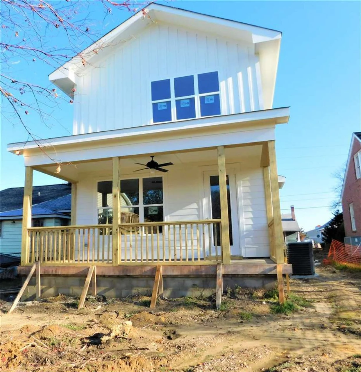 20-1386 HOUSE PLAN - Modern House Plan with 2 Story Design & CAD Blueprint 7 Modern house Plan with 2 Story Design & CAD Blueprint