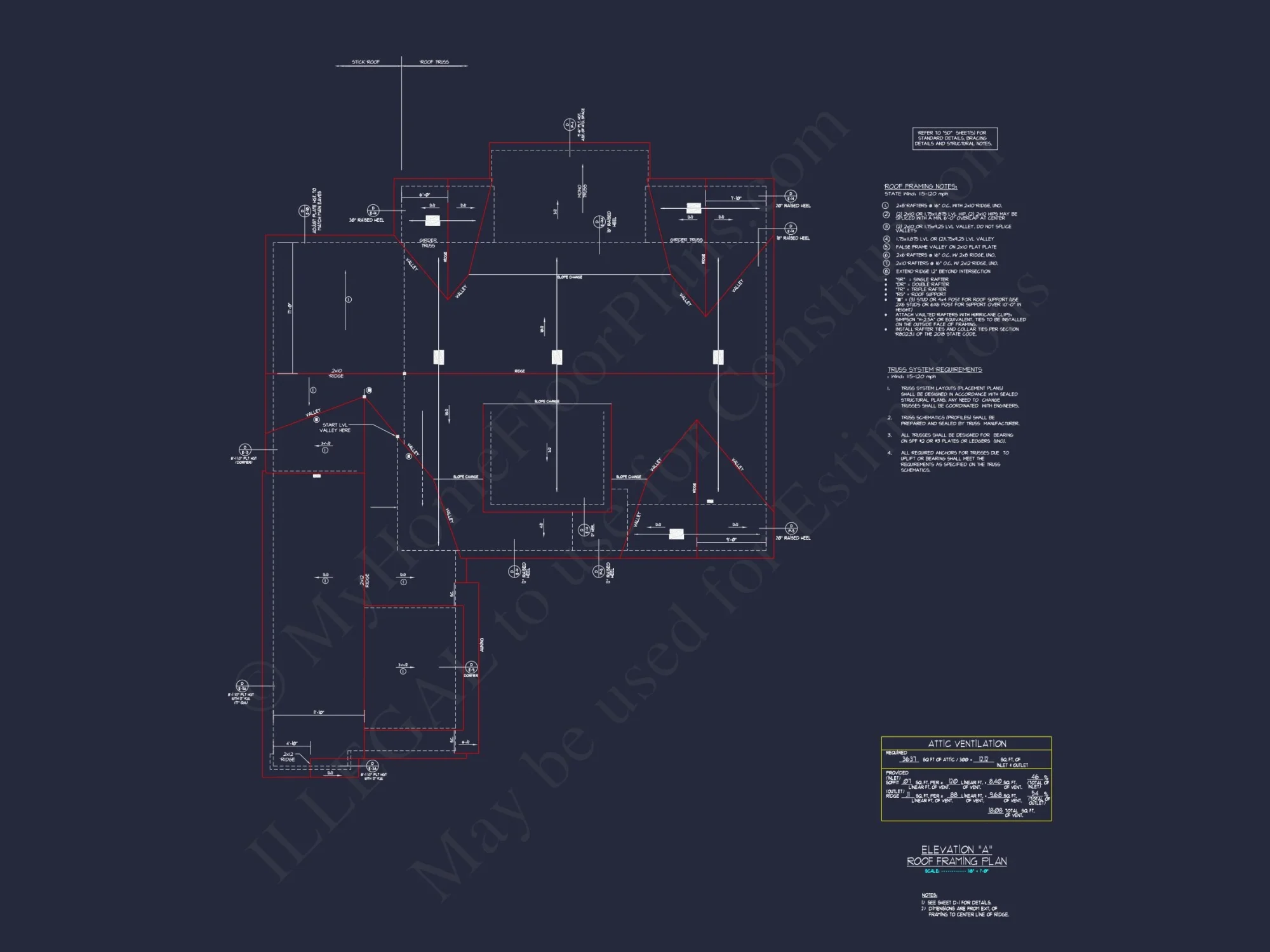 Craftsman house Floor Plan with Spacious Design & CAD Blueprint