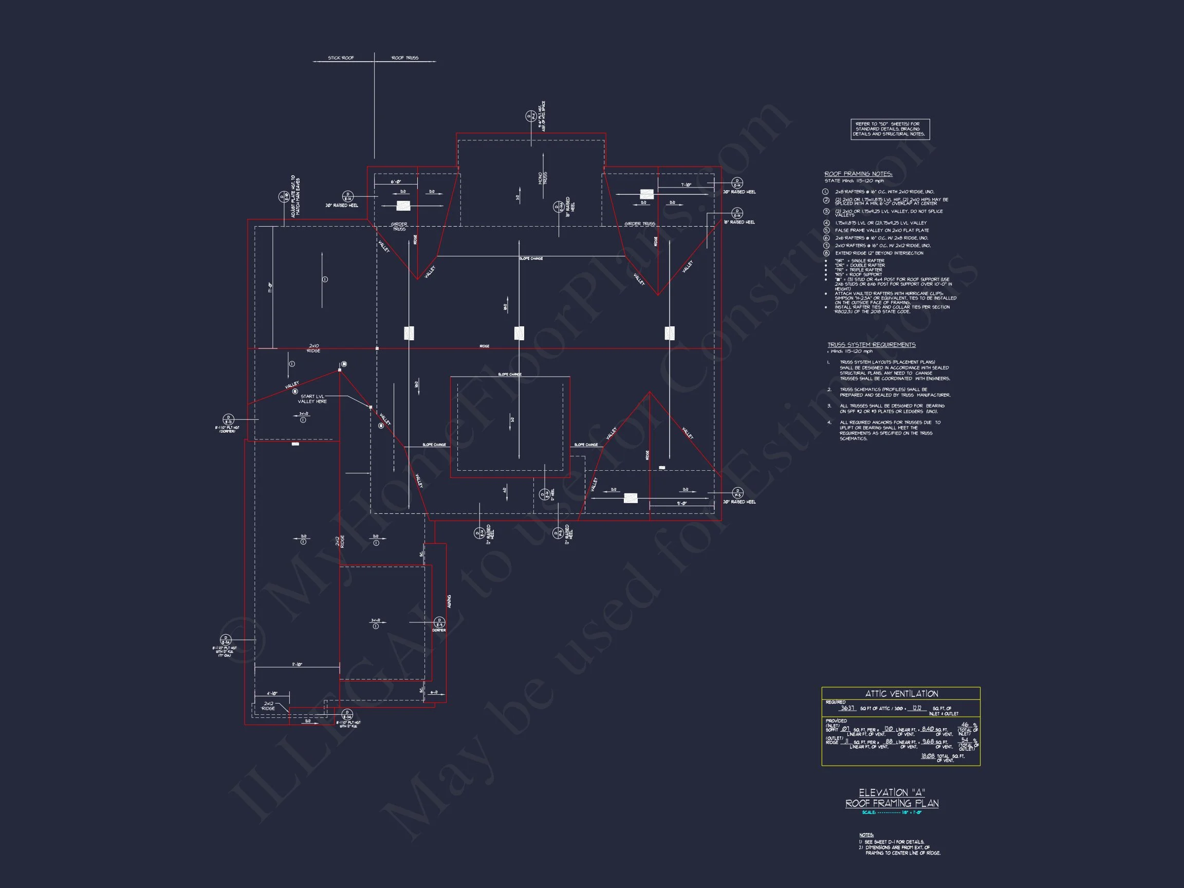 Craftsman house Floor Plan with Spacious Design & CAD Blueprint
