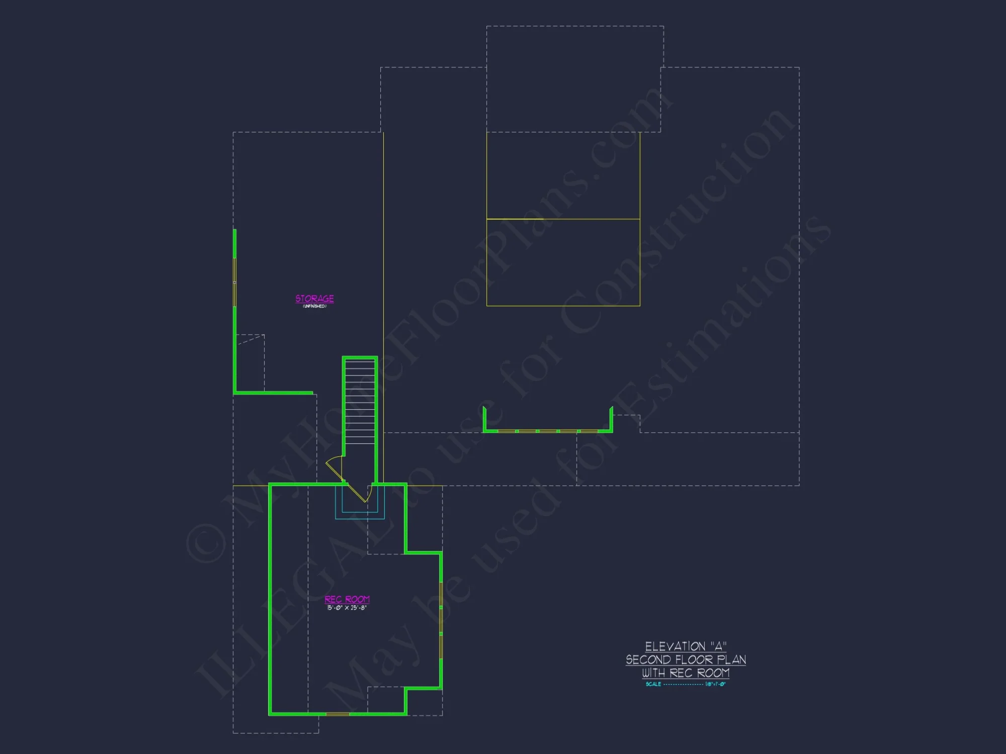 Craftsman house Floor Plan with Spacious Design & CAD Blueprint