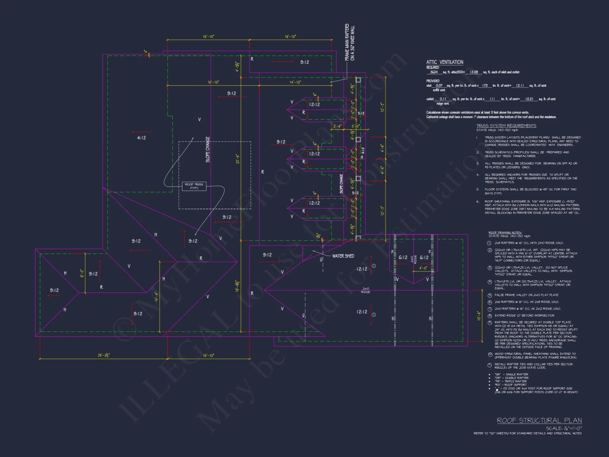 Spacious house Plan with Modern Design and CAD Blueprint Features