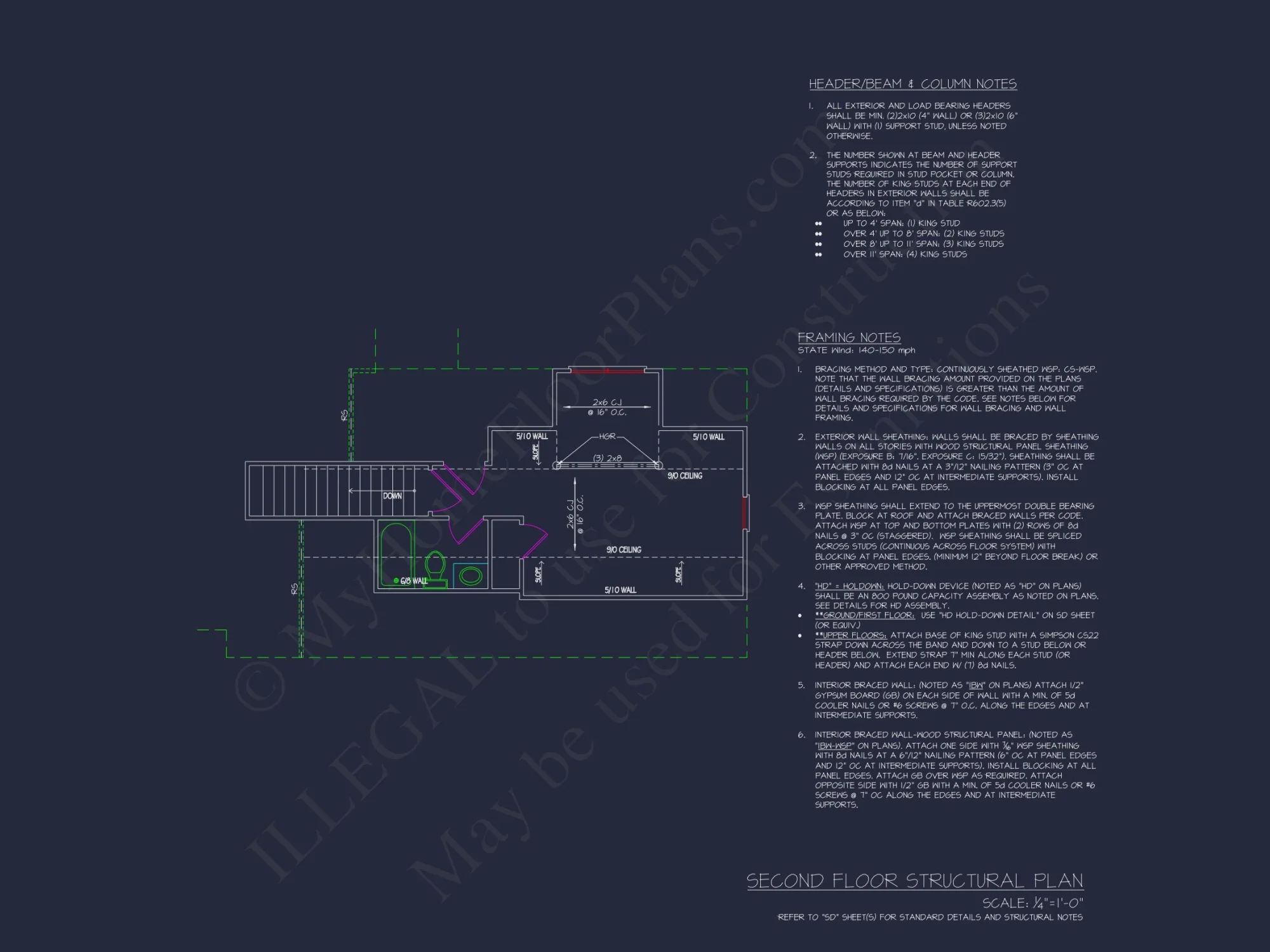 Spacious house Plan with Modern Design and CAD Blueprint Features
