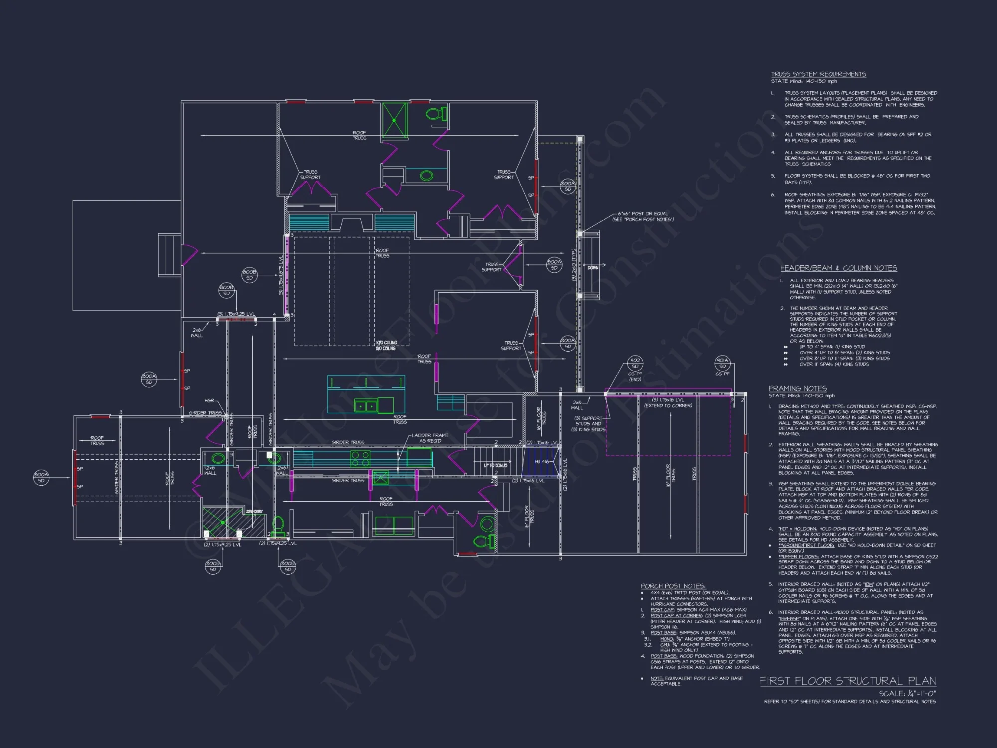 Spacious house Plan with Modern Design and CAD Blueprint Features