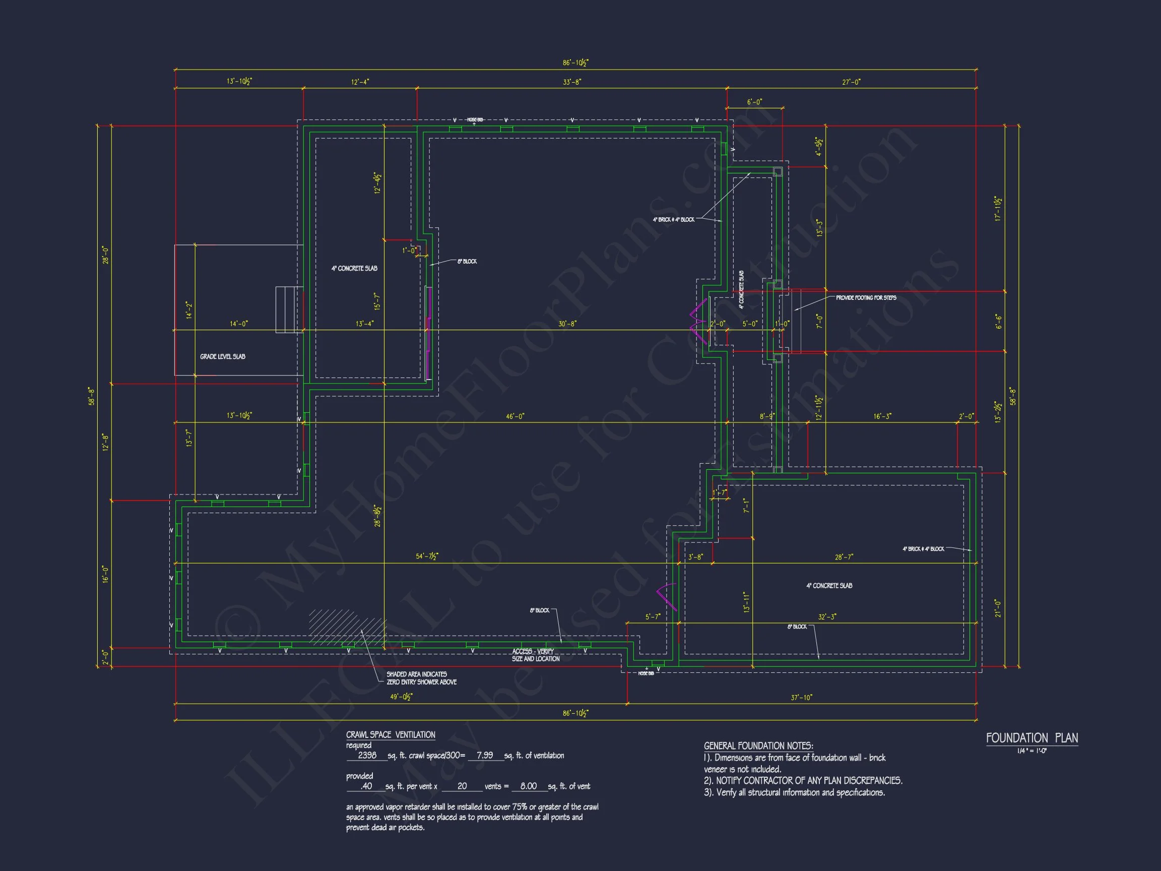 Spacious house Plan with Modern Design and CAD Blueprint Features