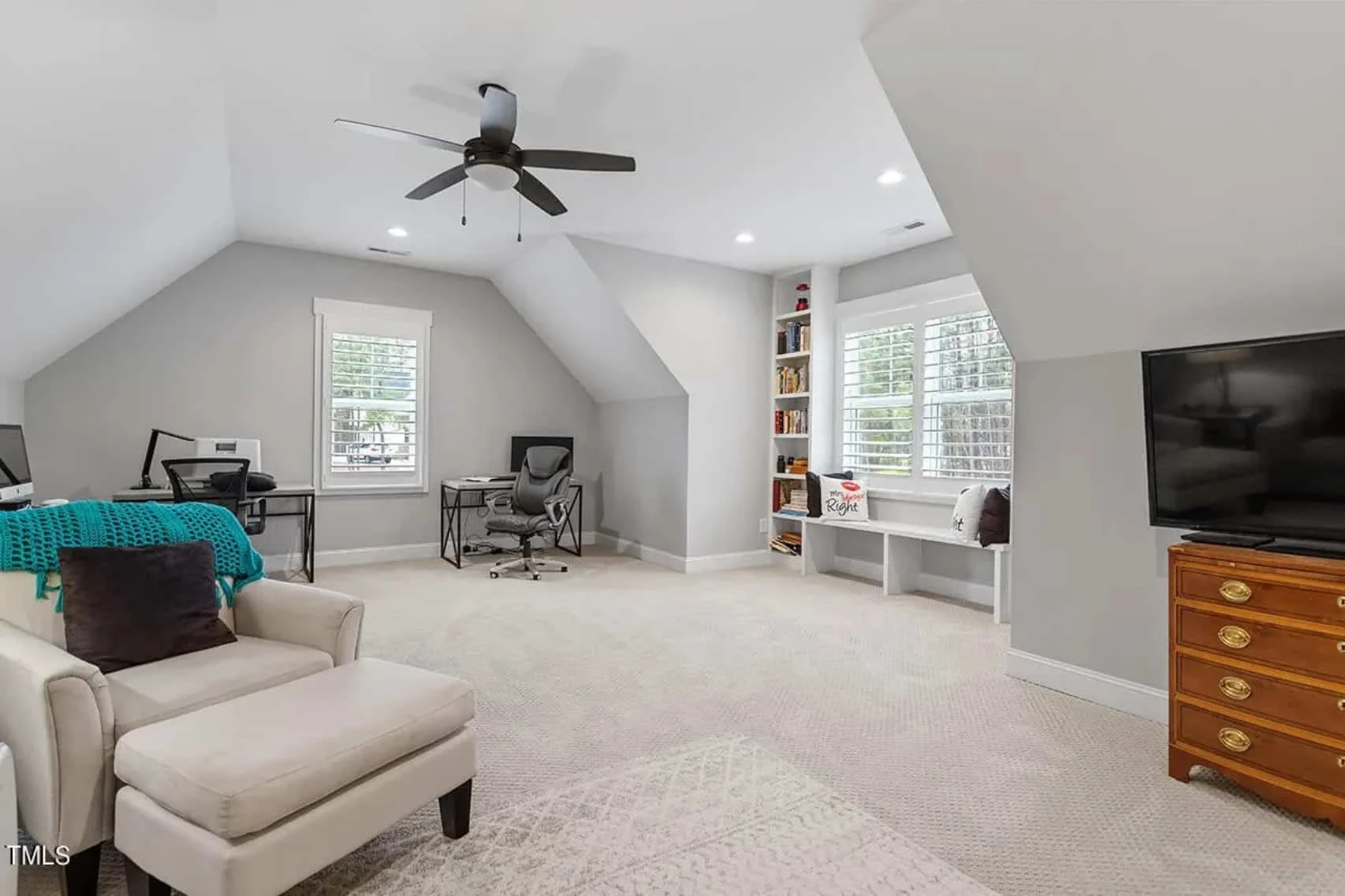 Craftsman house Floor Plan - 4 Bedrooms, 3.5 Baths, Blueprint CAD Design