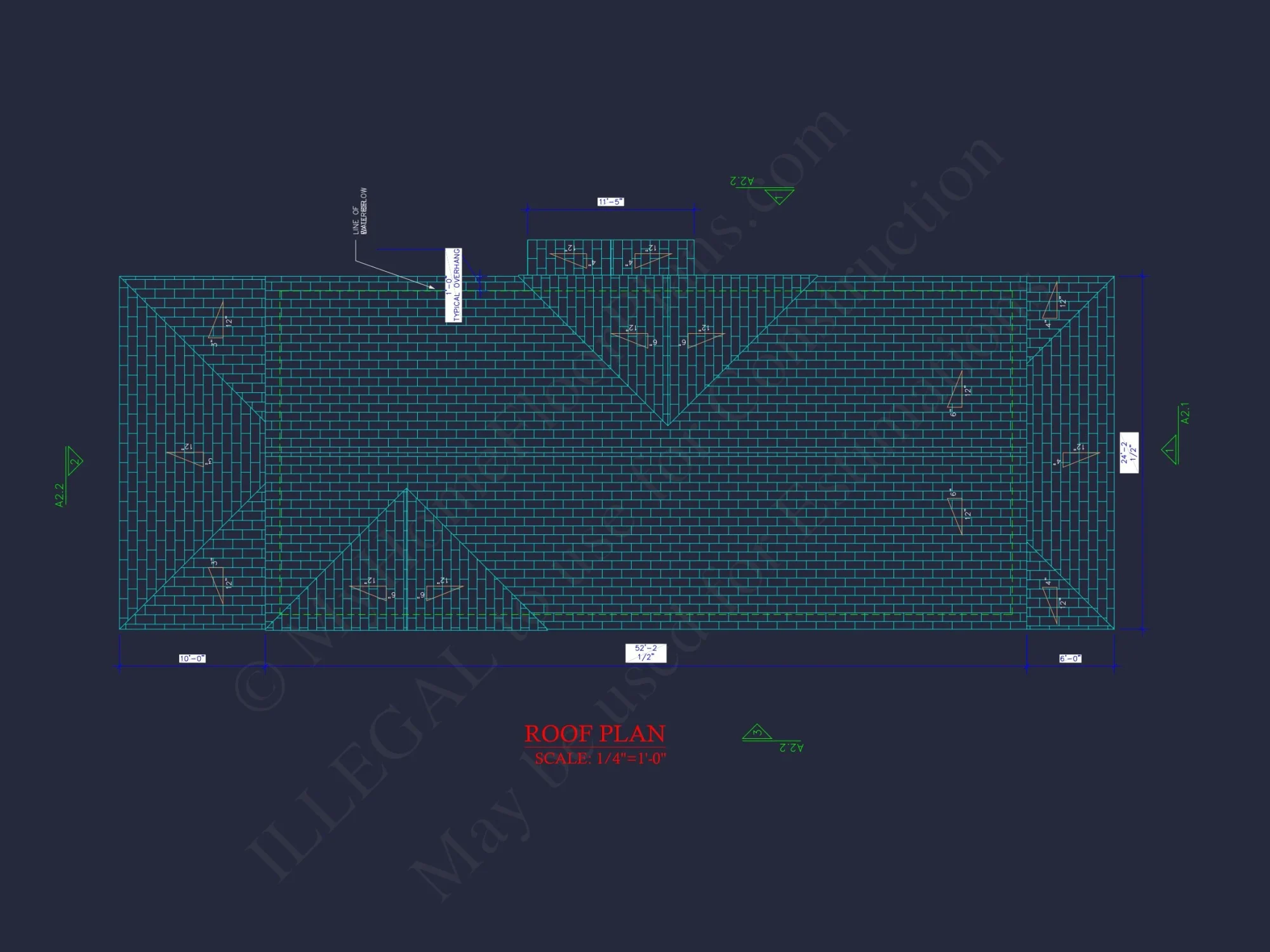 Craftsman house Plan with 2-Story Floor Blueprint Design