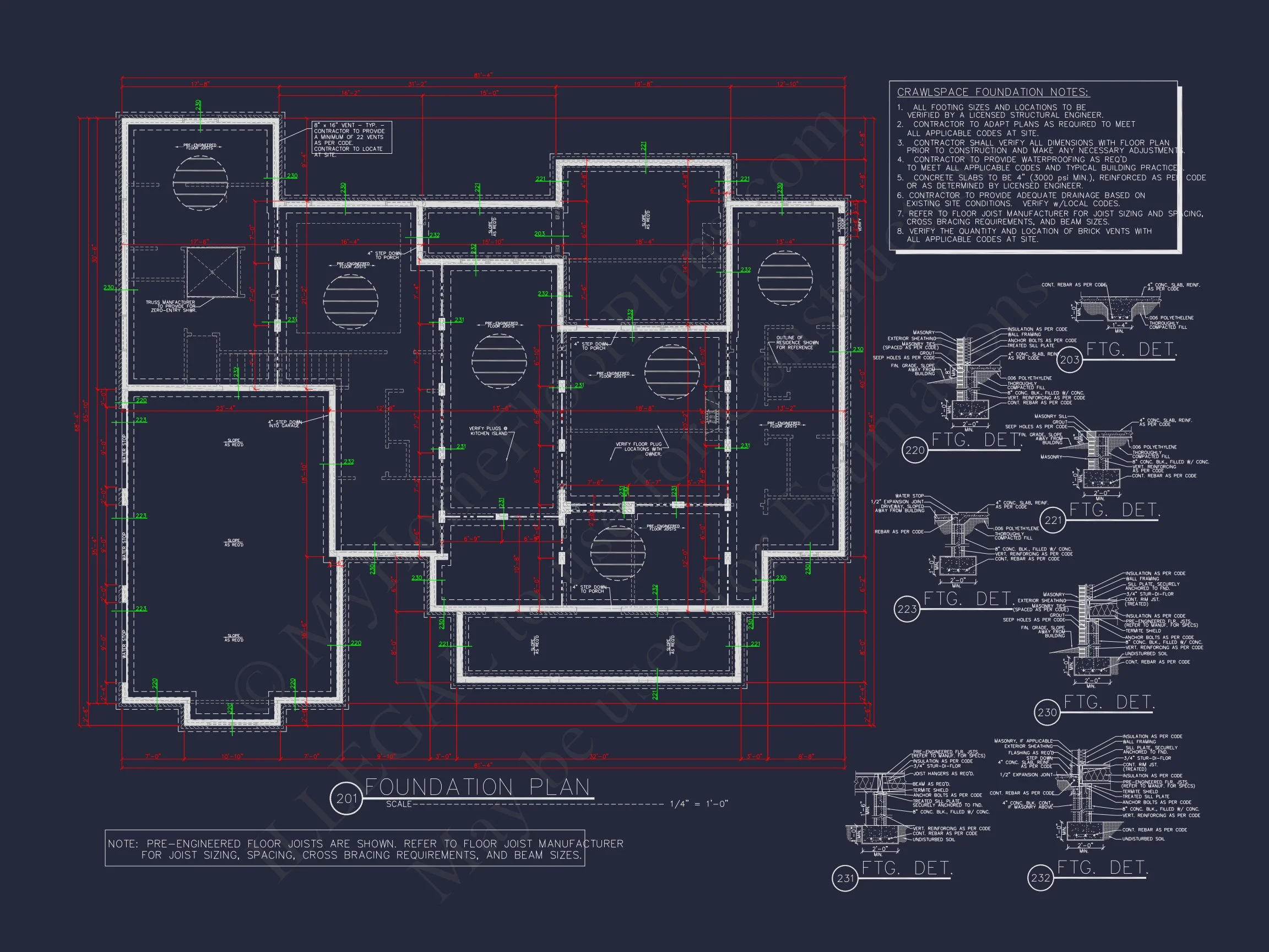 Traditional Southern house Plan with Spacious Floor Designs