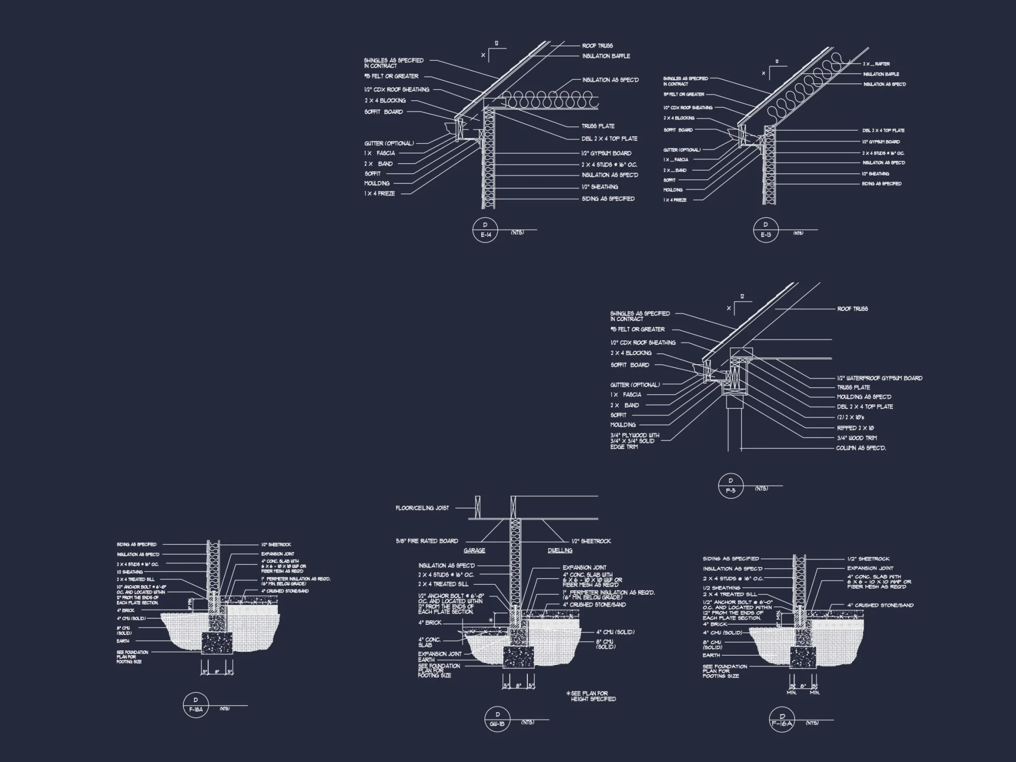 Modern Craftsman house Plan with 2 Floors & Detailed CAD Designs