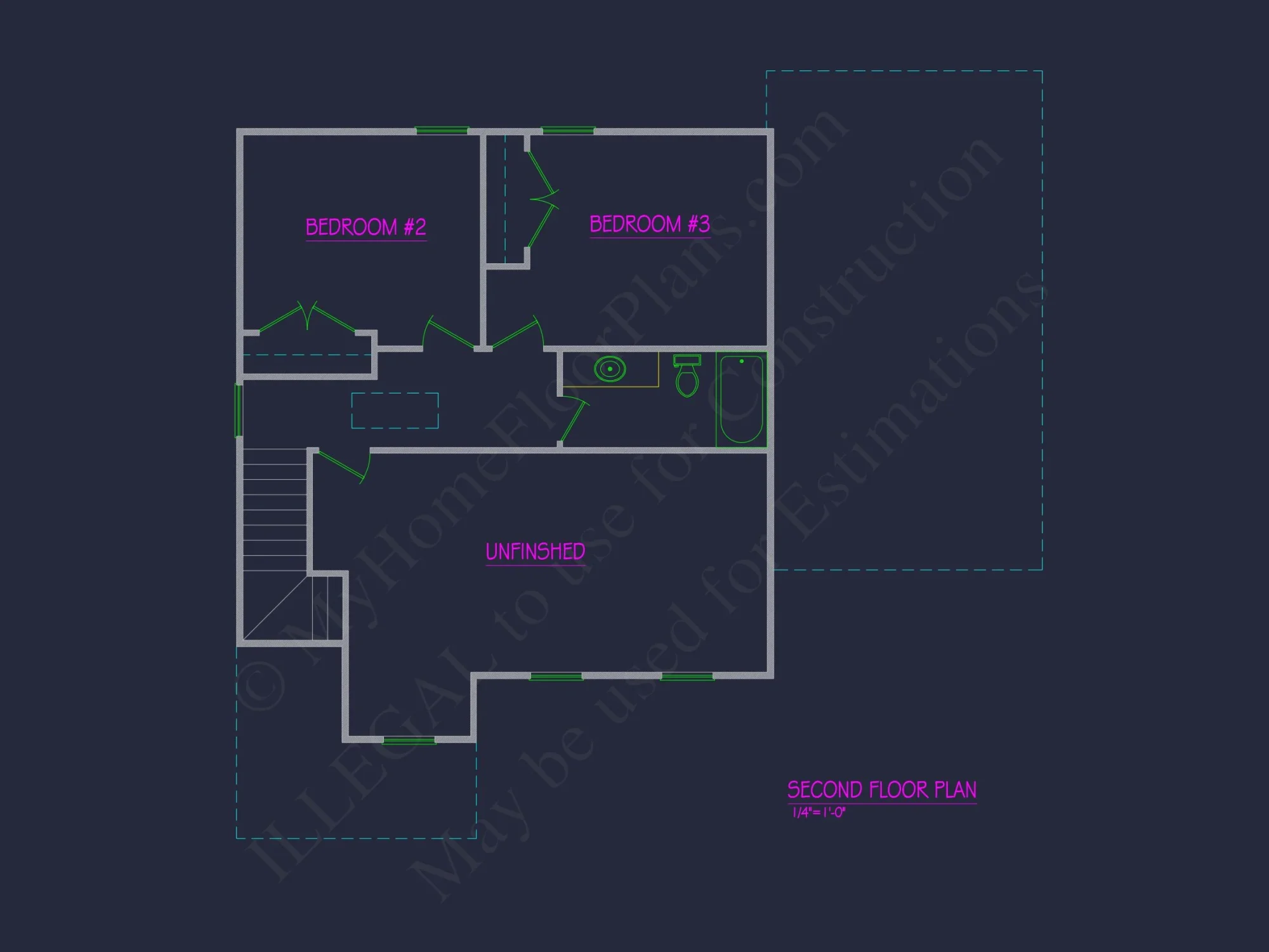 Modern Suburban house Plan with 3 Beds and Stylish Architecture