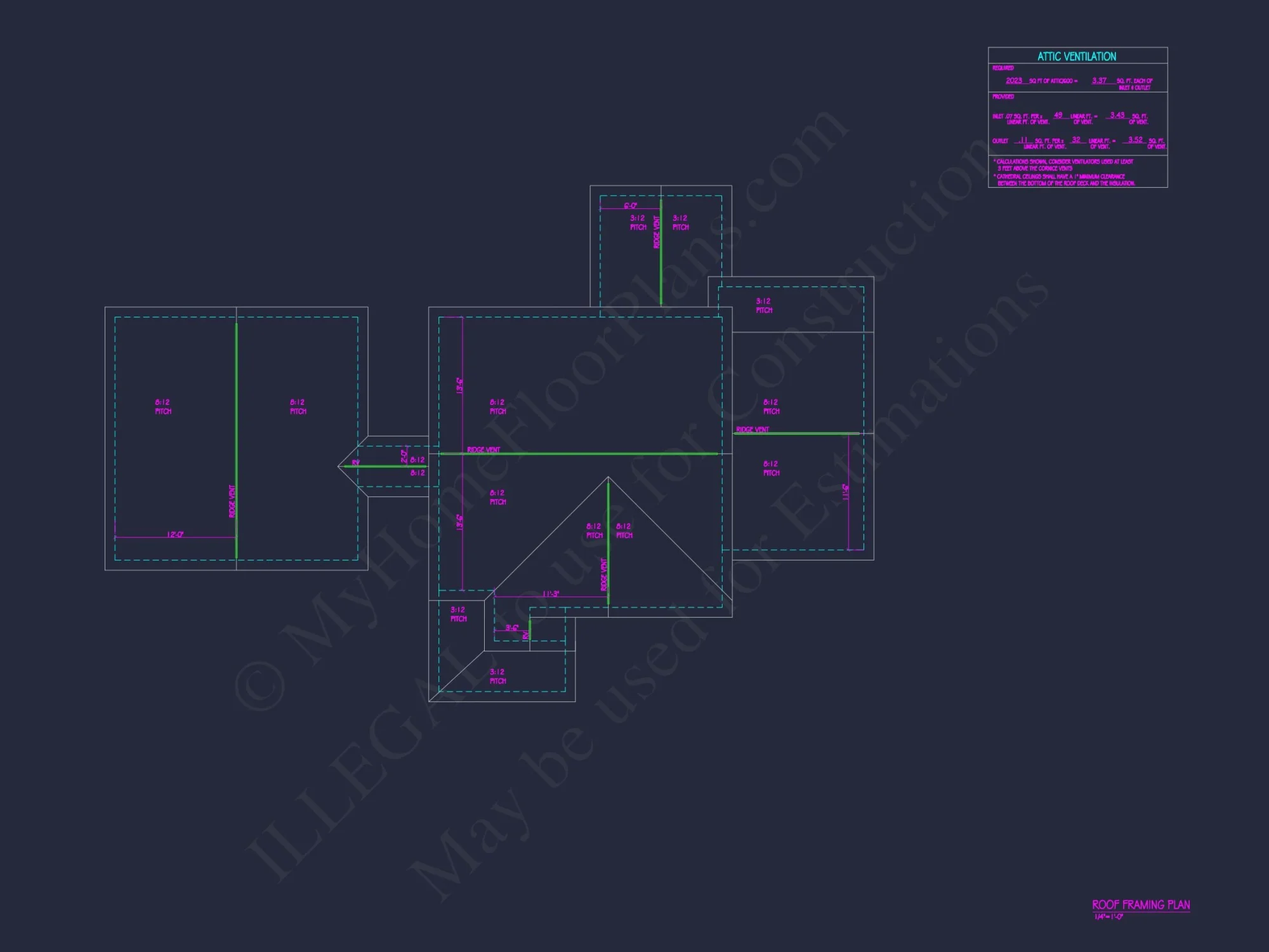 Modern Suburban house Plan with 3 Beds and Stylish Architecture