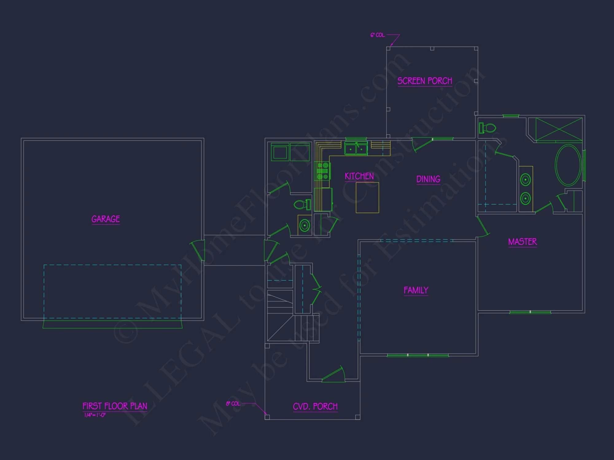 Modern Suburban house Plan with 3 Beds and Stylish Architecture