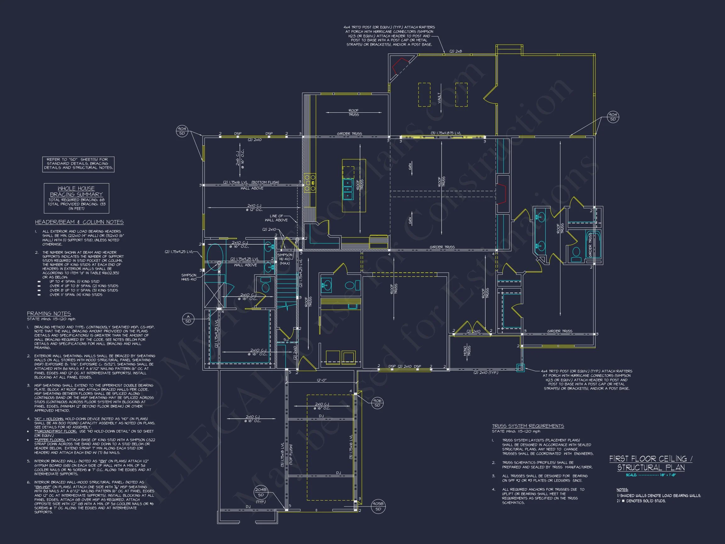 20-1247 HOUSE PLAN - Traditional House Floor Plan with Spacious Design and CAD Details 14 Traditional house Floor Plan with Spacious Design and CAD Details