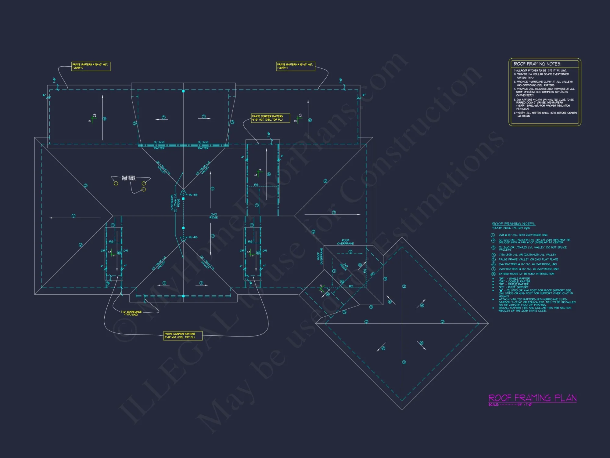 house Plan with CAD Designs: 2-Story Floor Plan and Blueprint
