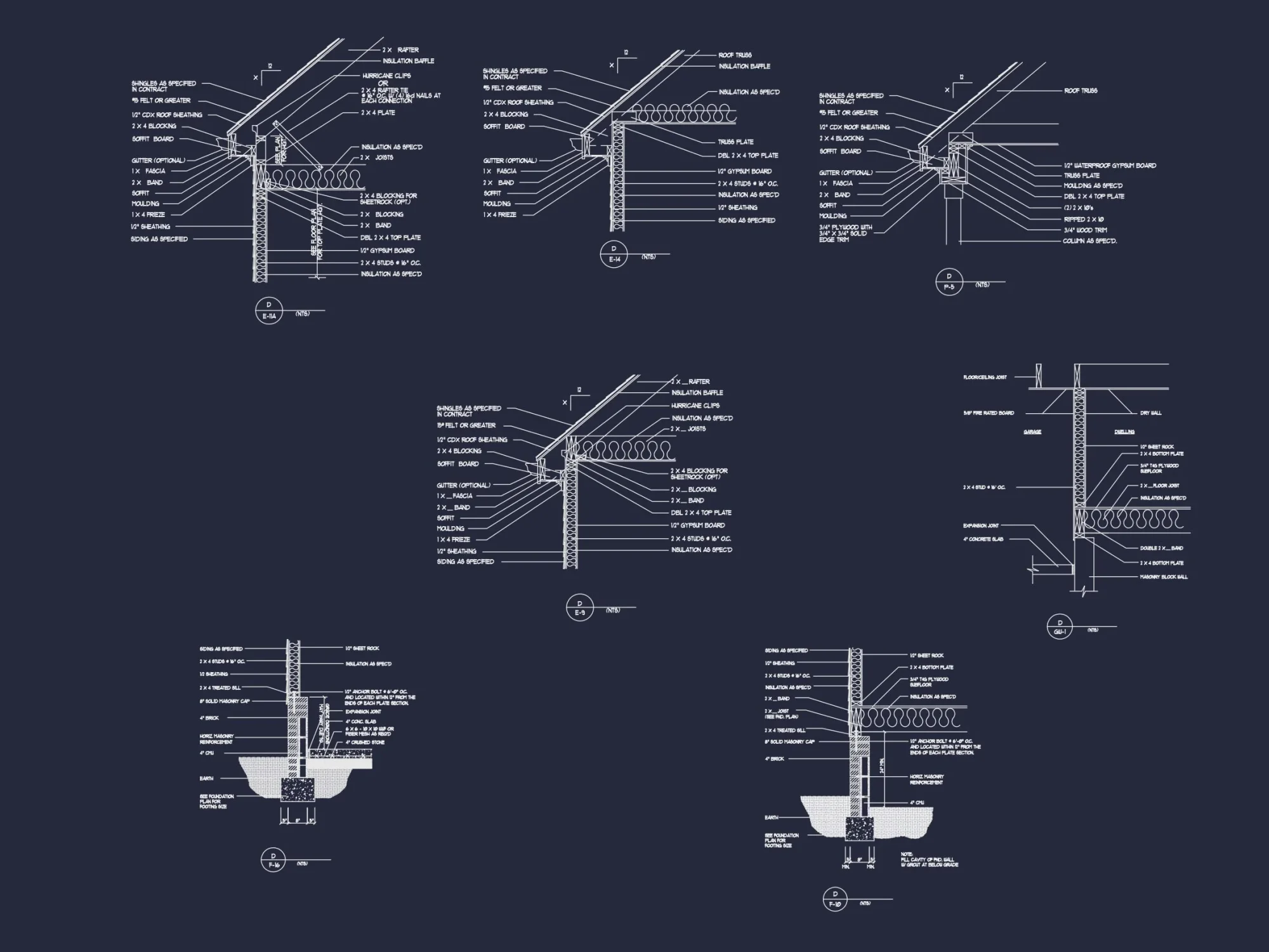 Craftsman house Plan with 1.5 Floors and CAD Blueprint Designs
