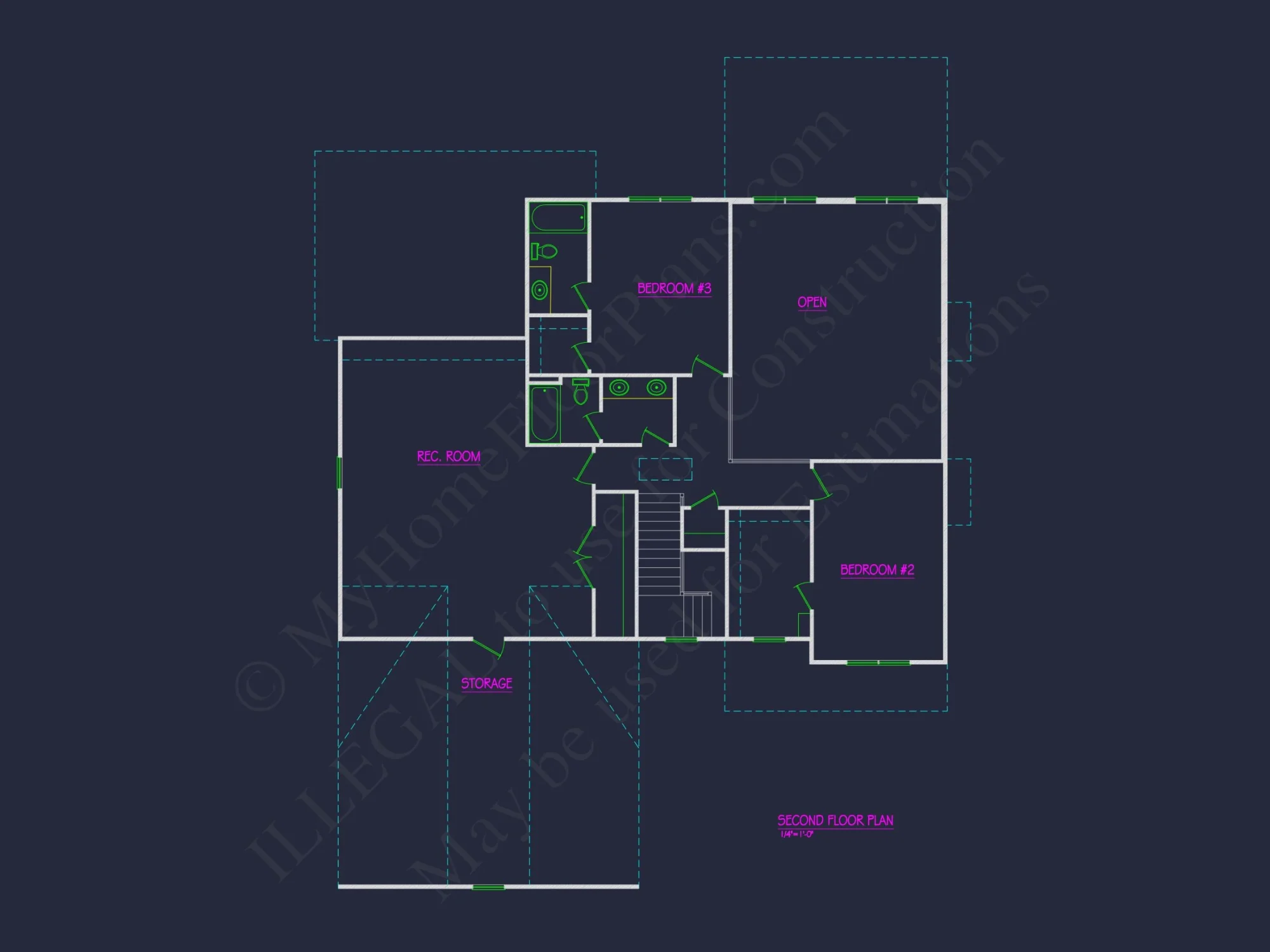 Charming 2-Story house Plan with CAD Architecture Designs