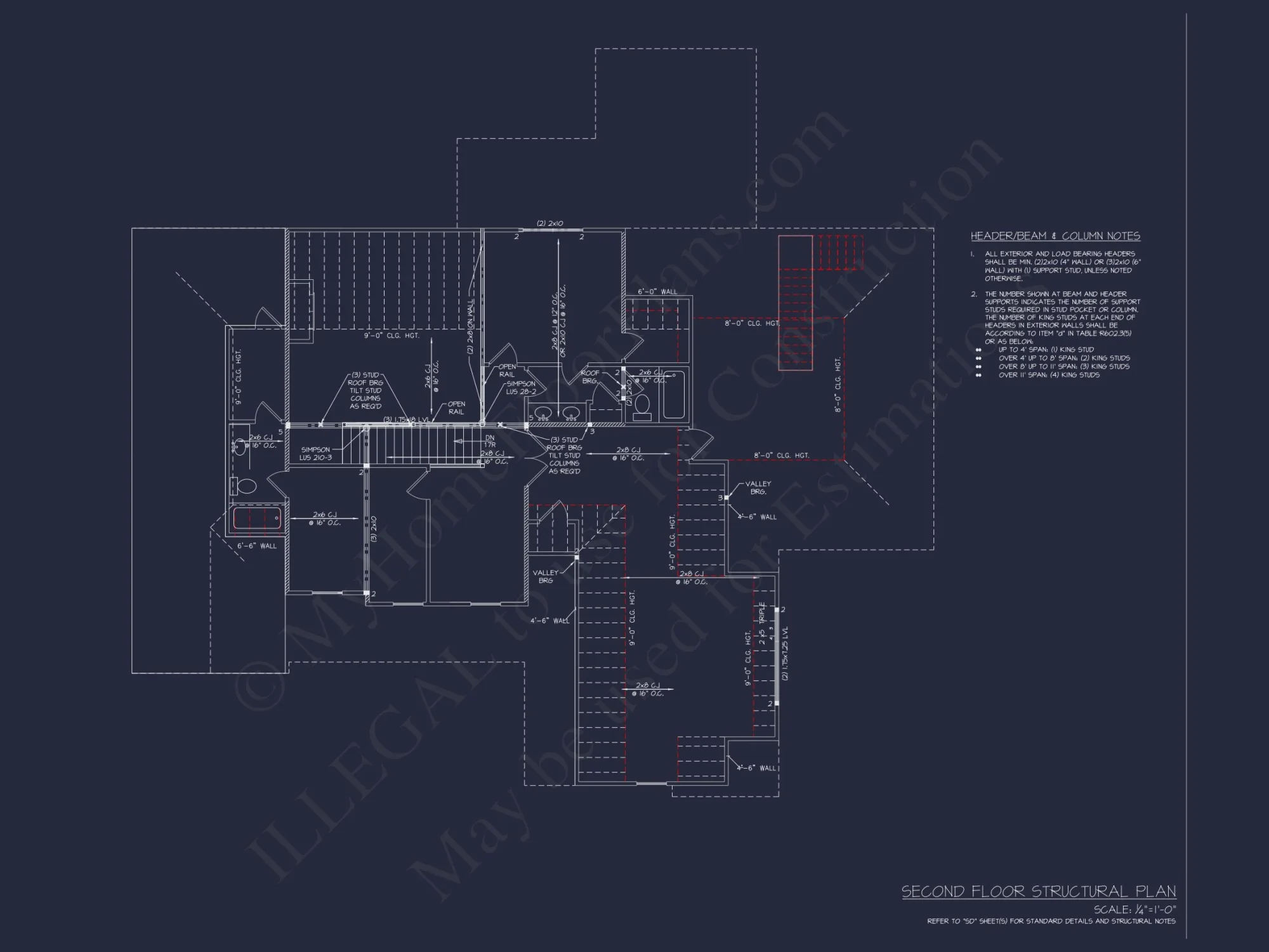 Spacious house Plan with 2 Floors, CAD Designs & Blueprint