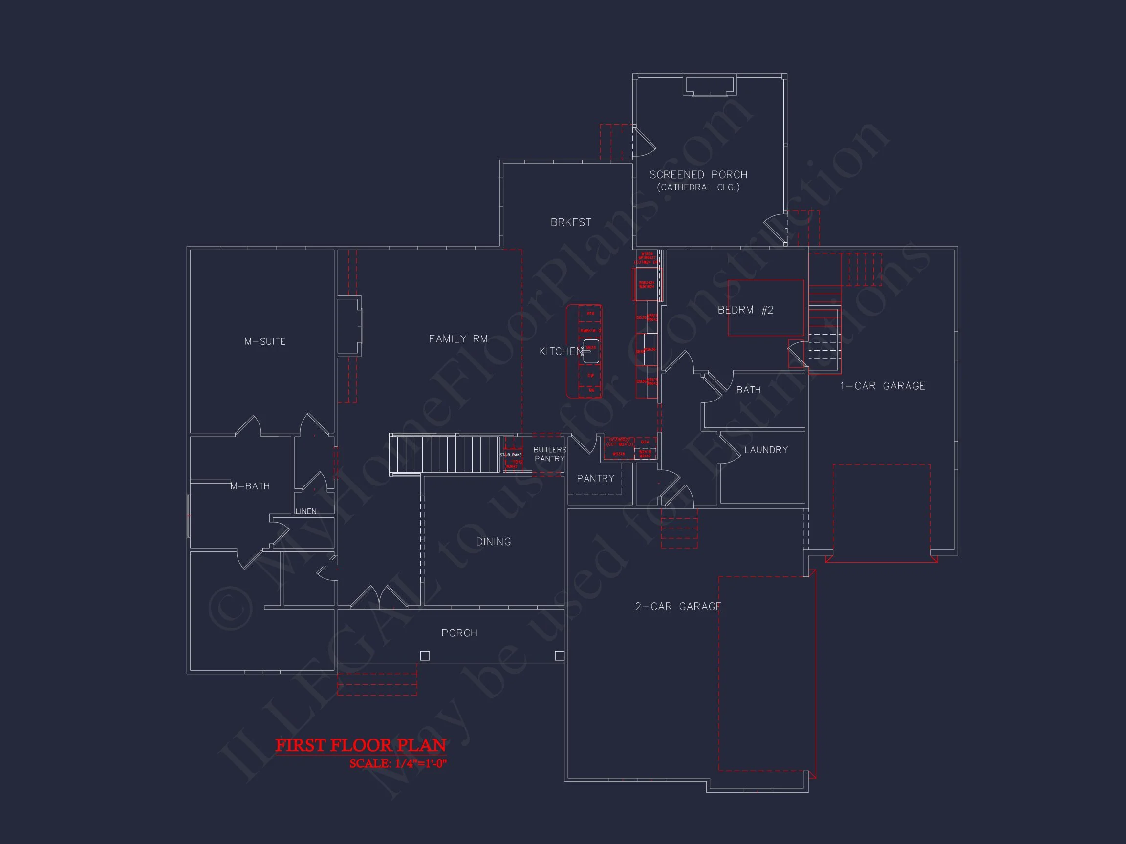 Spacious house Plan with 2 Floors, CAD Designs & Blueprint