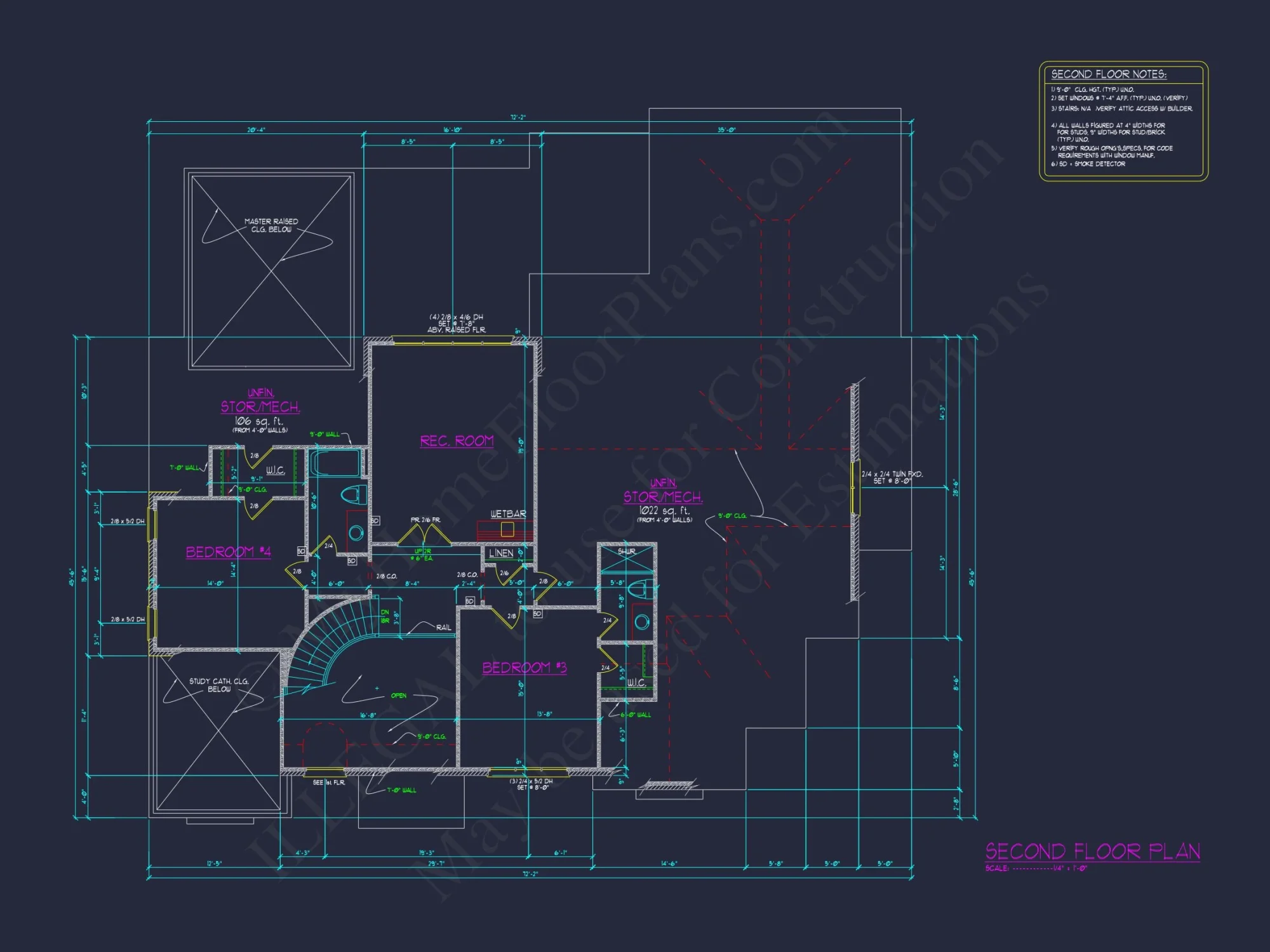 Elegant 2-Story house Plan with Spacious Floor Plan and CAD Designs