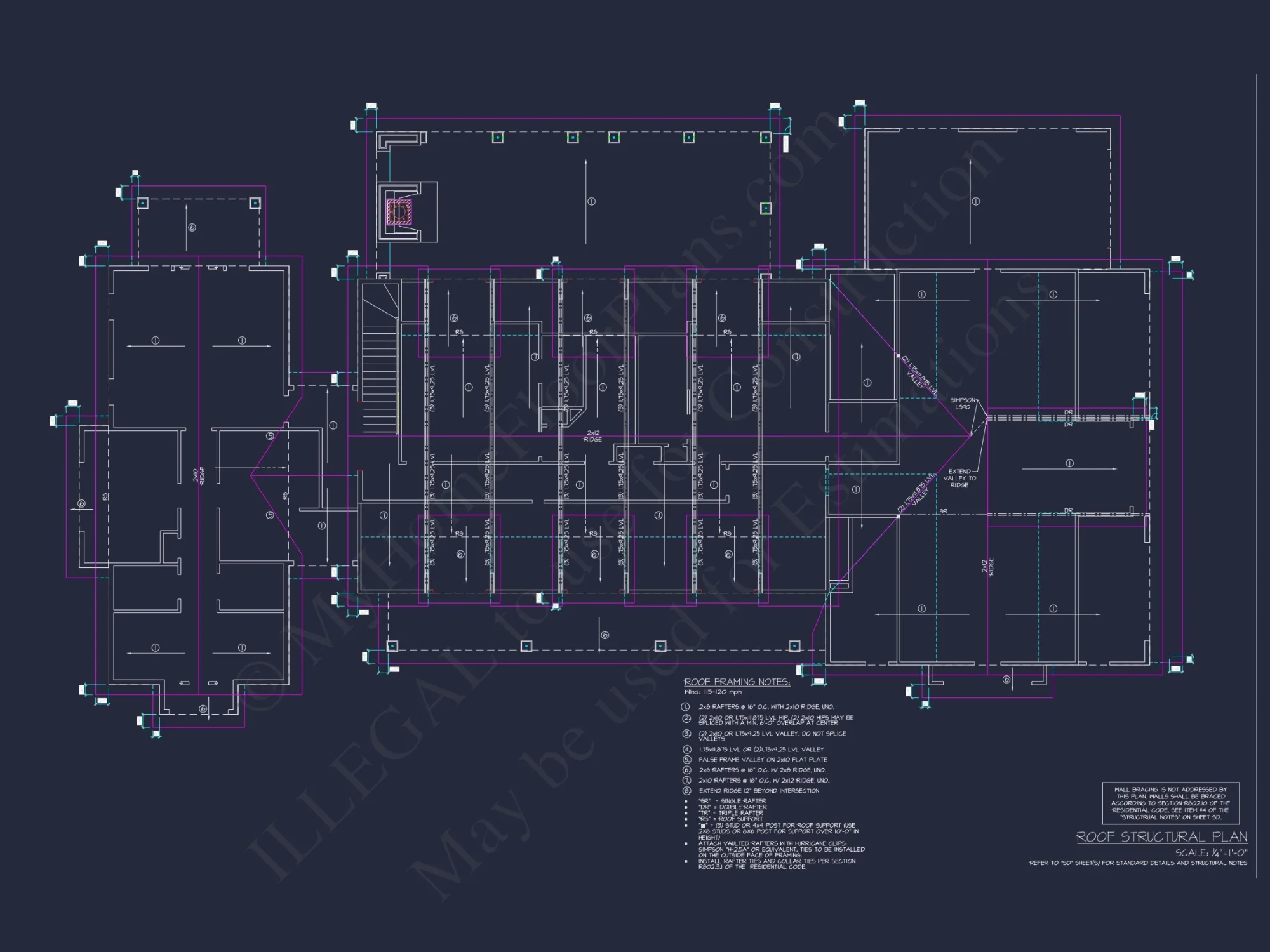 Spacious 2-Story house Floor Plan with CAD Designs & Blueprint