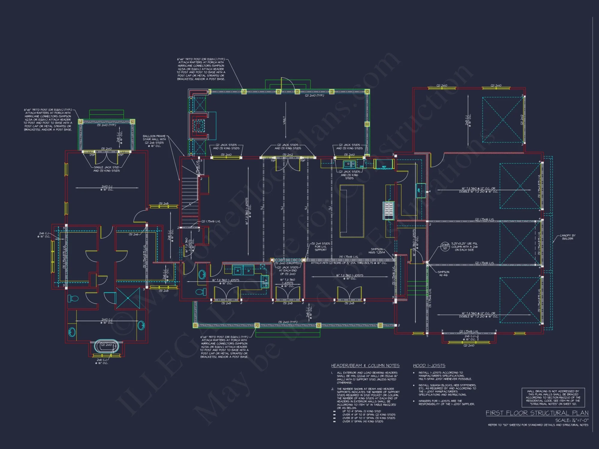 Spacious 2-Story house Floor Plan with CAD Designs & Blueprint