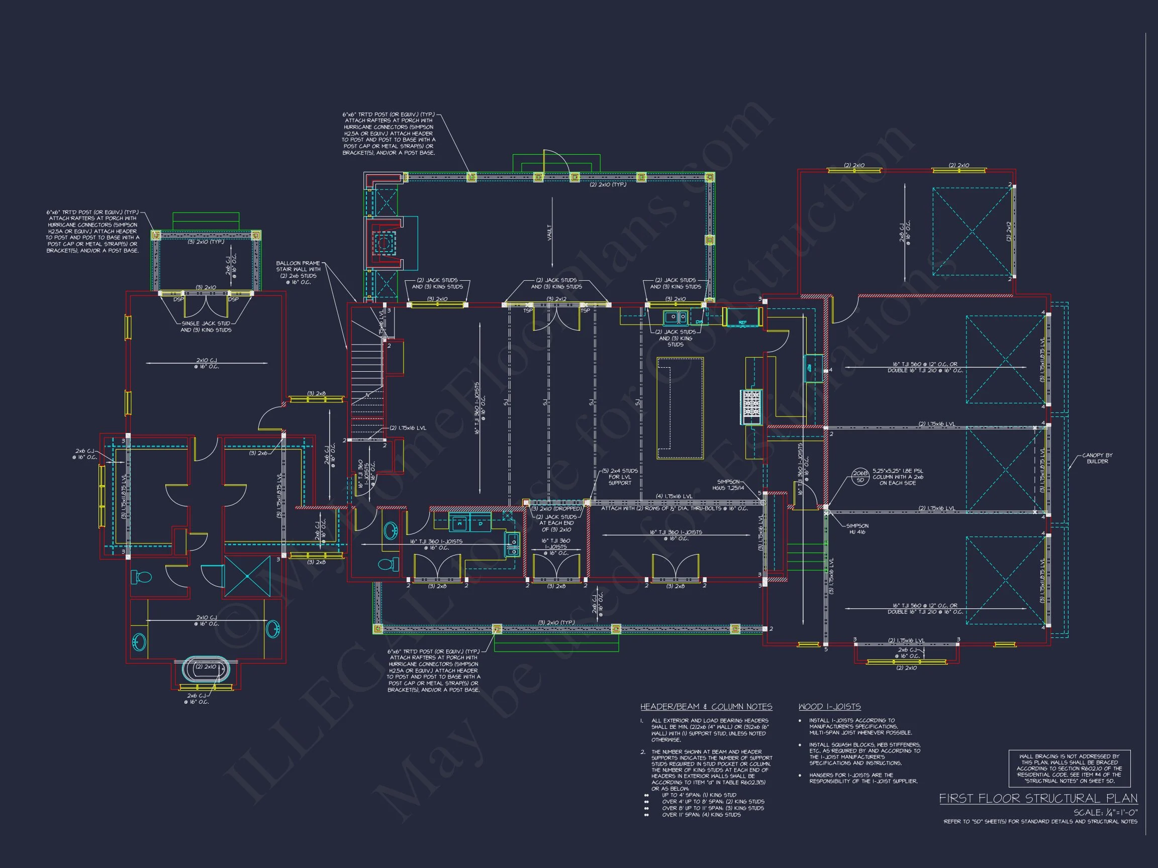 20-1173 HOUSE PLAN - Spacious 2-Story House Floor Plan with CAD Designs & Blueprint 15 Spacious 2-Story house Floor Plan with CAD Designs & Blueprint