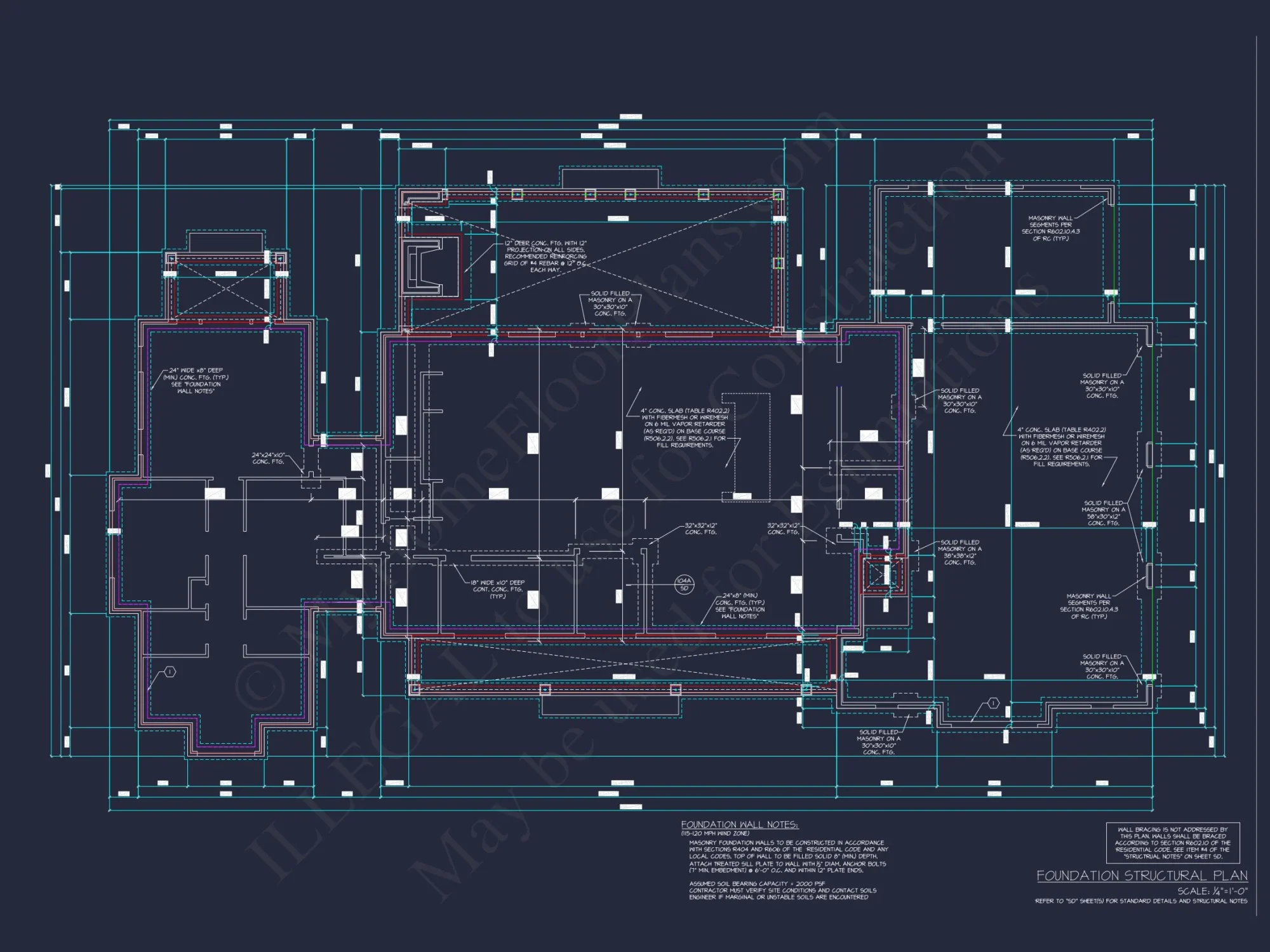 Spacious 2-Story house Floor Plan with CAD Designs & Blueprint