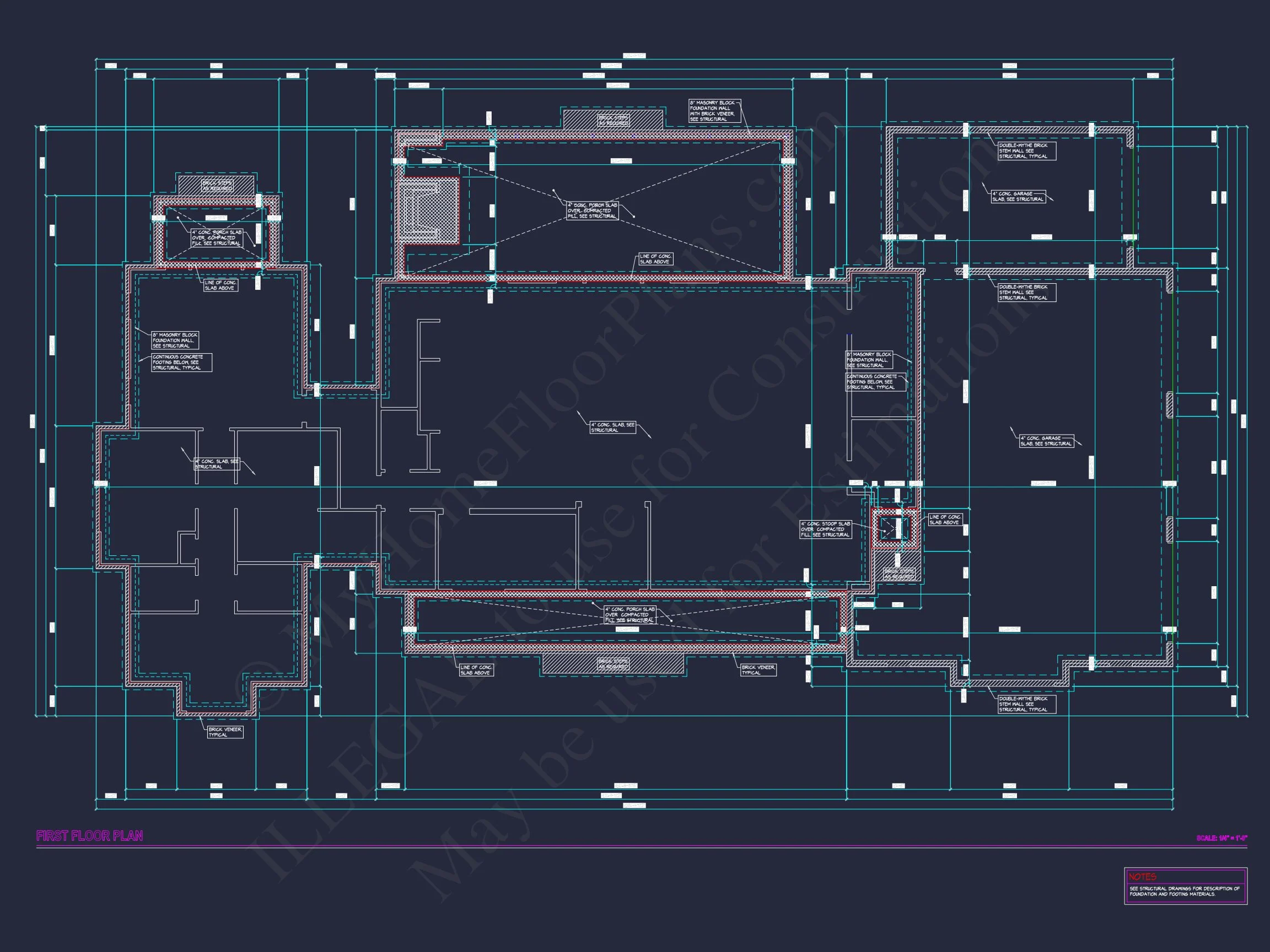 20-1173 HOUSE PLAN - Spacious 2-Story House Floor Plan with CAD Designs & Blueprint 8 Spacious 2-Story house Floor Plan with CAD Designs & Blueprint