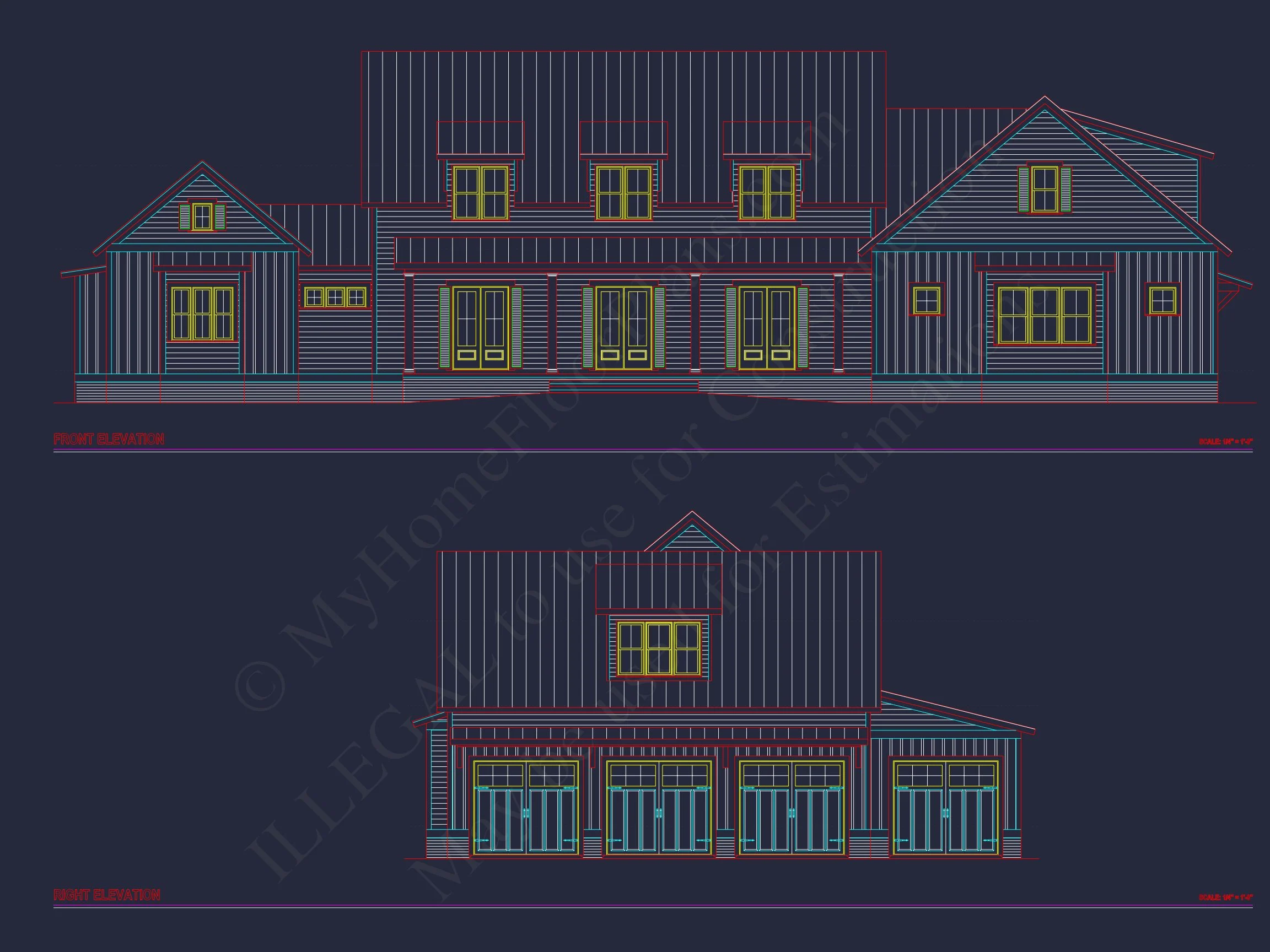 20-1173 HOUSE PLAN - Spacious 2-Story House Floor Plan with CAD Designs & Blueprint 2 Spacious 2-Story house Floor Plan with CAD Designs & Blueprint