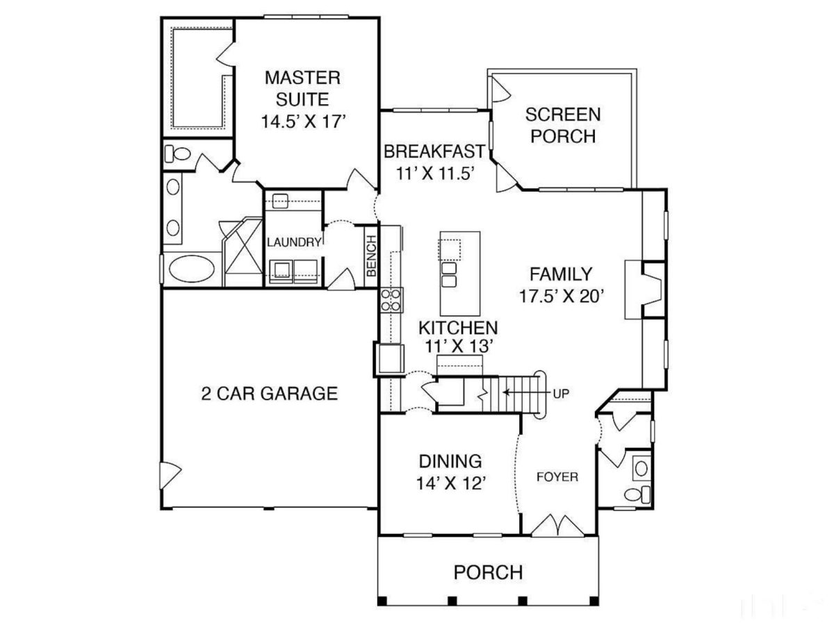 Beautiful Southern house Floor Plan with 2 Stories and CAD Designs