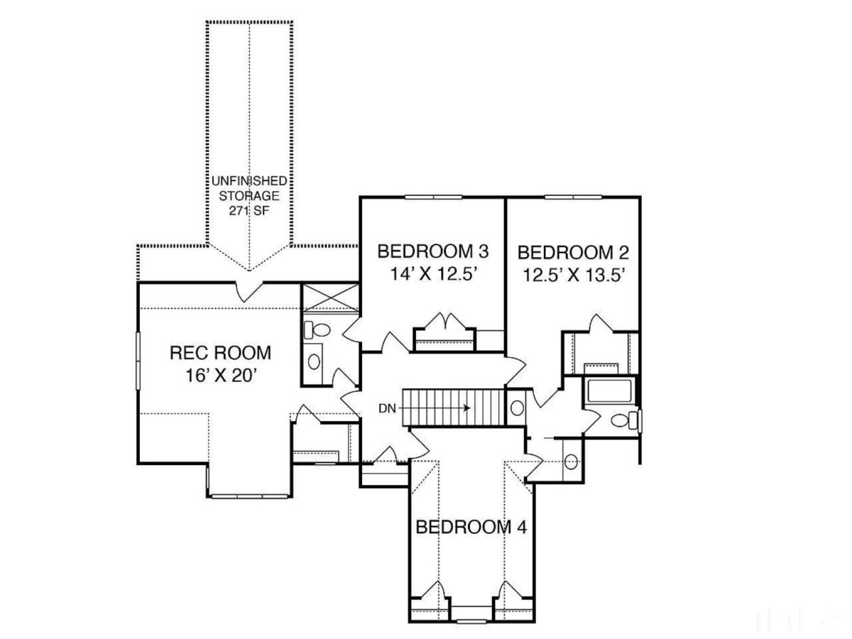 Beautiful Southern house Floor Plan with 2 Stories and CAD Designs