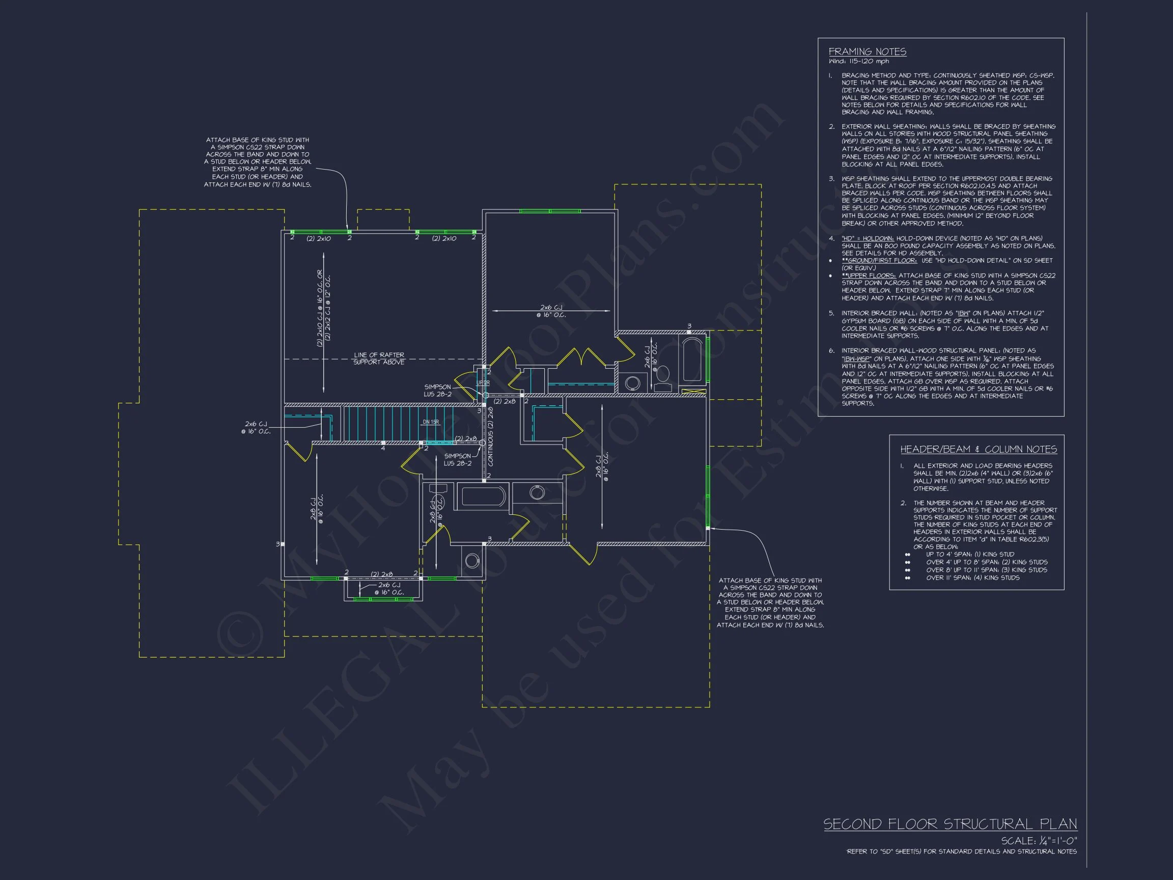 Elegant house Plan with Detailed Floor Designs and CAD Blueprints