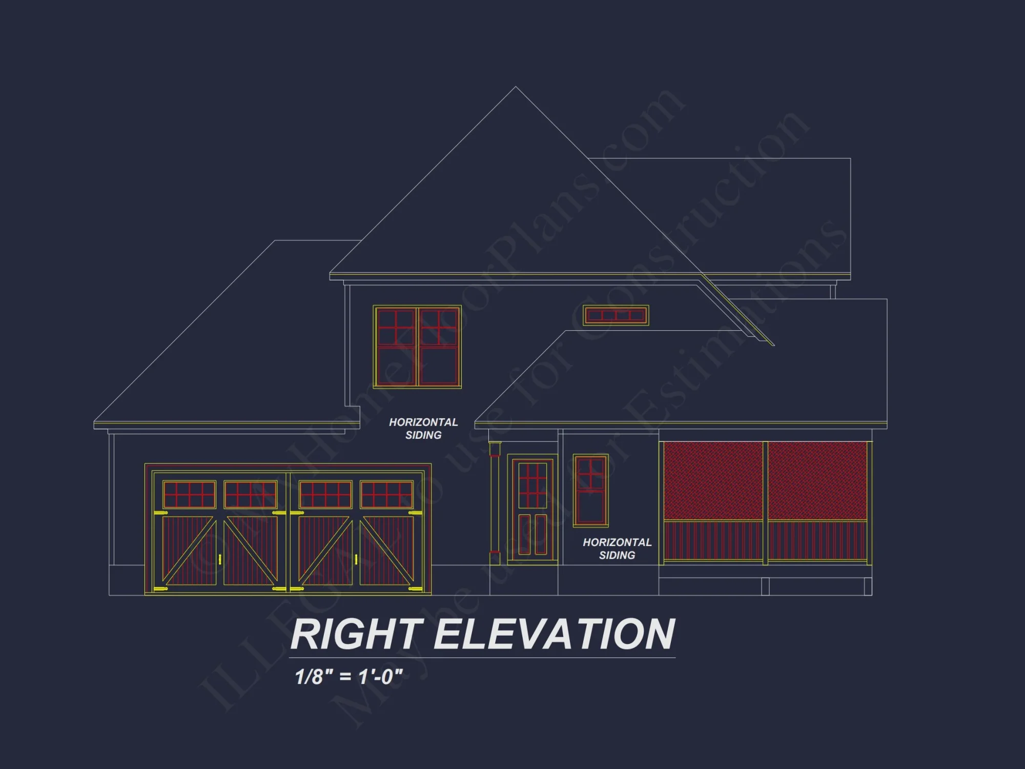Elegant house Plan with Detailed Floor Designs and CAD Blueprints