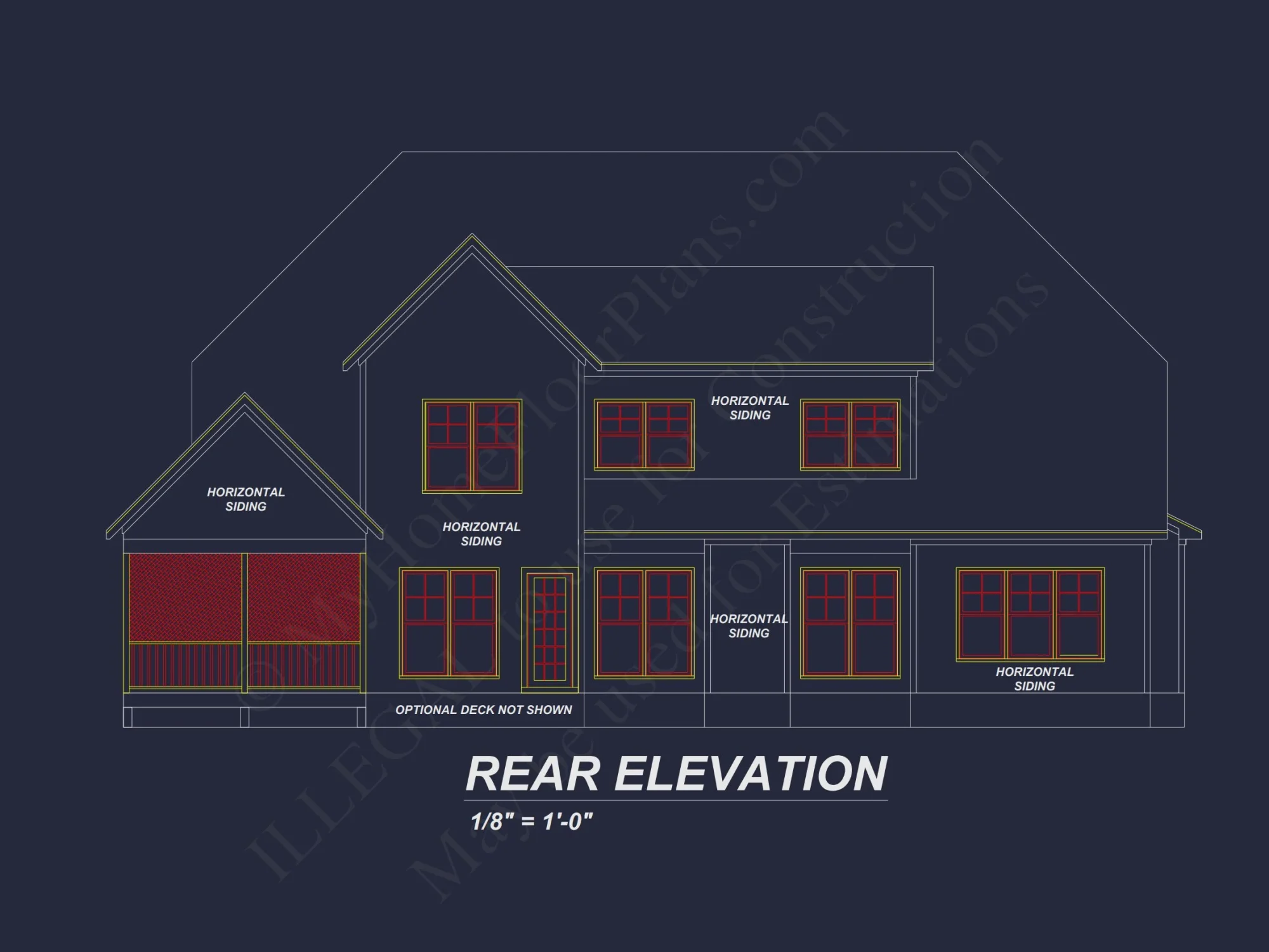 Elegant house Plan with Detailed Floor Designs and CAD Blueprints